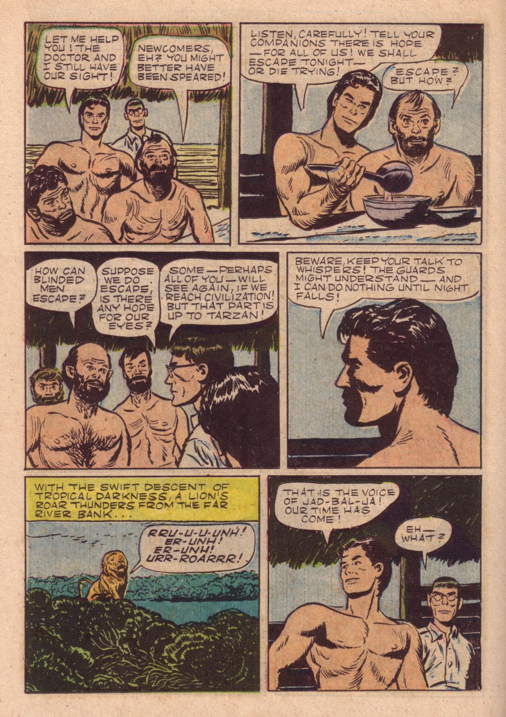 Read online Tarzan (1948) comic -  Issue #25 - 36