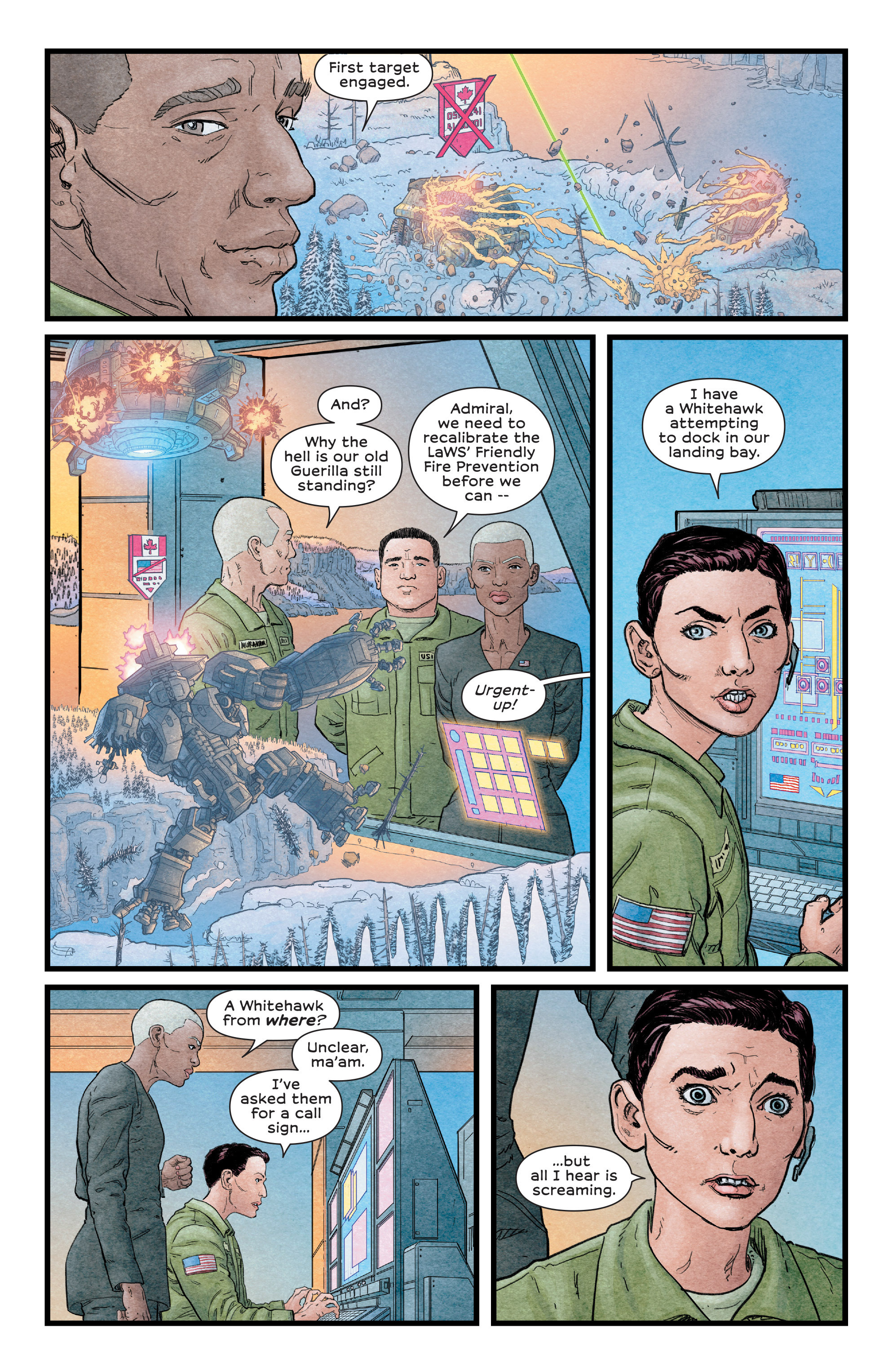 Read online We Stand On Guard (2015) comic -  Issue #5 - 19