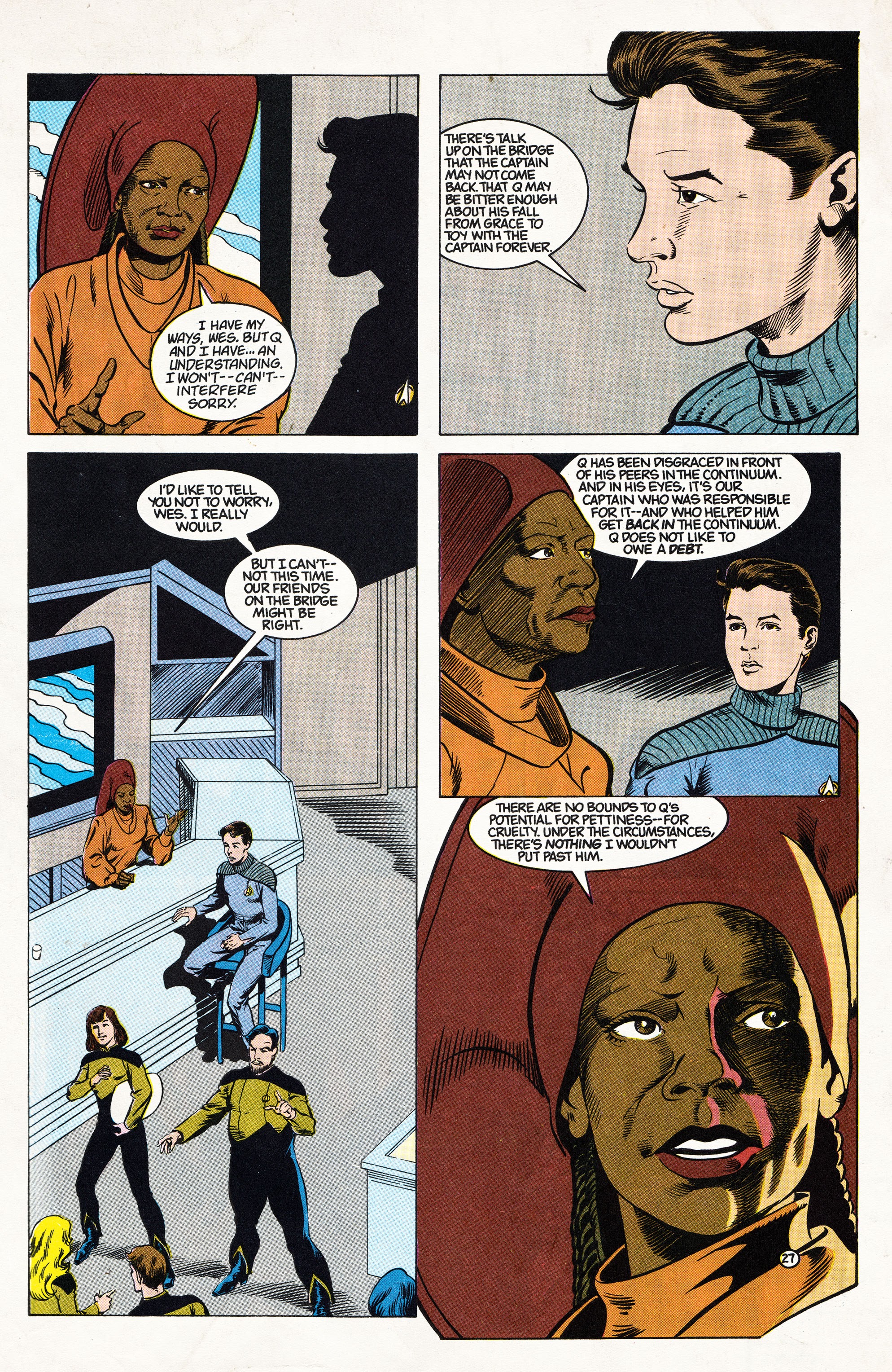 Read online Star Trek: The Next Generation: The Gift Facsimile Edition comic -  Issue # TPB - 29