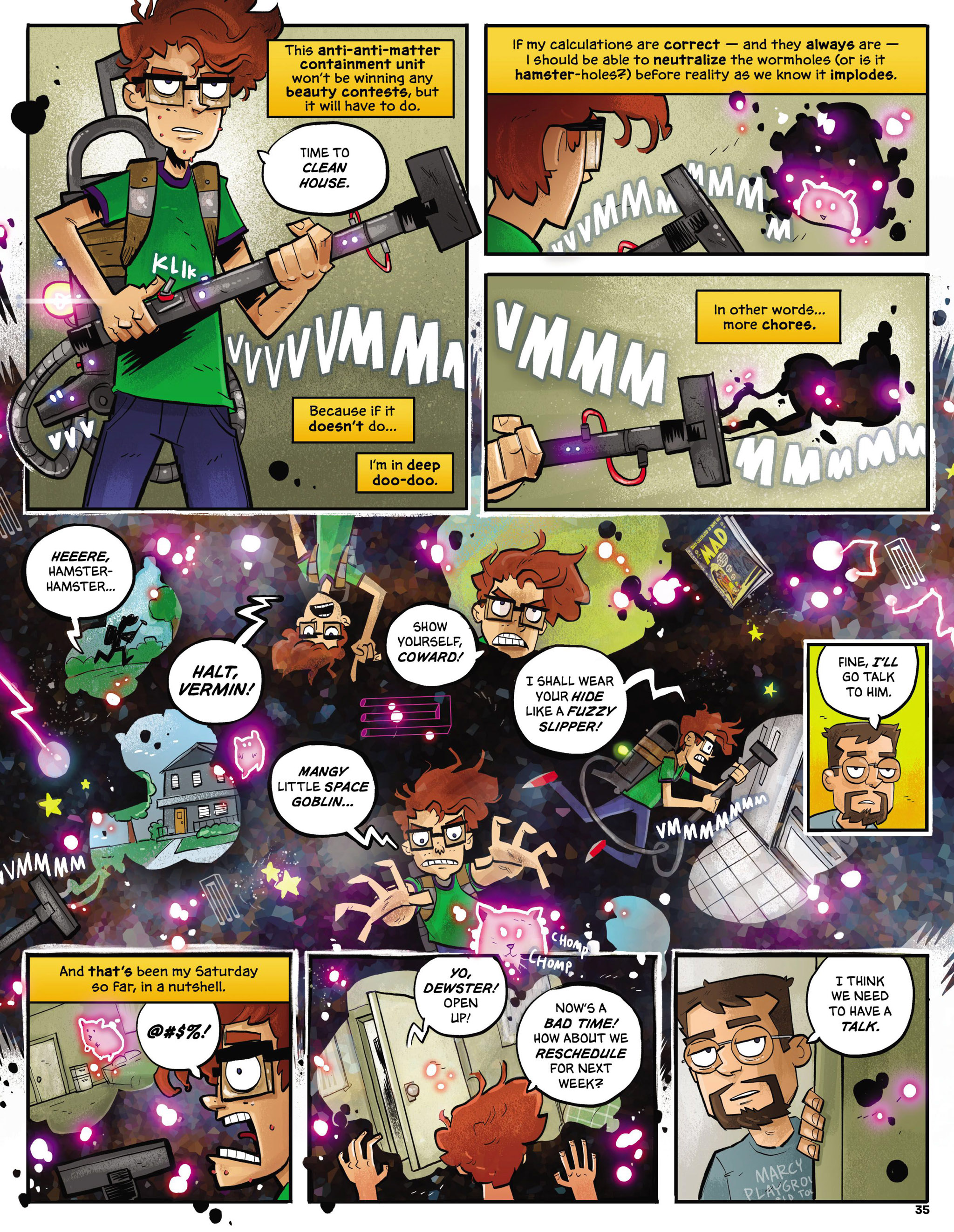 Read online MAD comic -  Issue #546 - 28