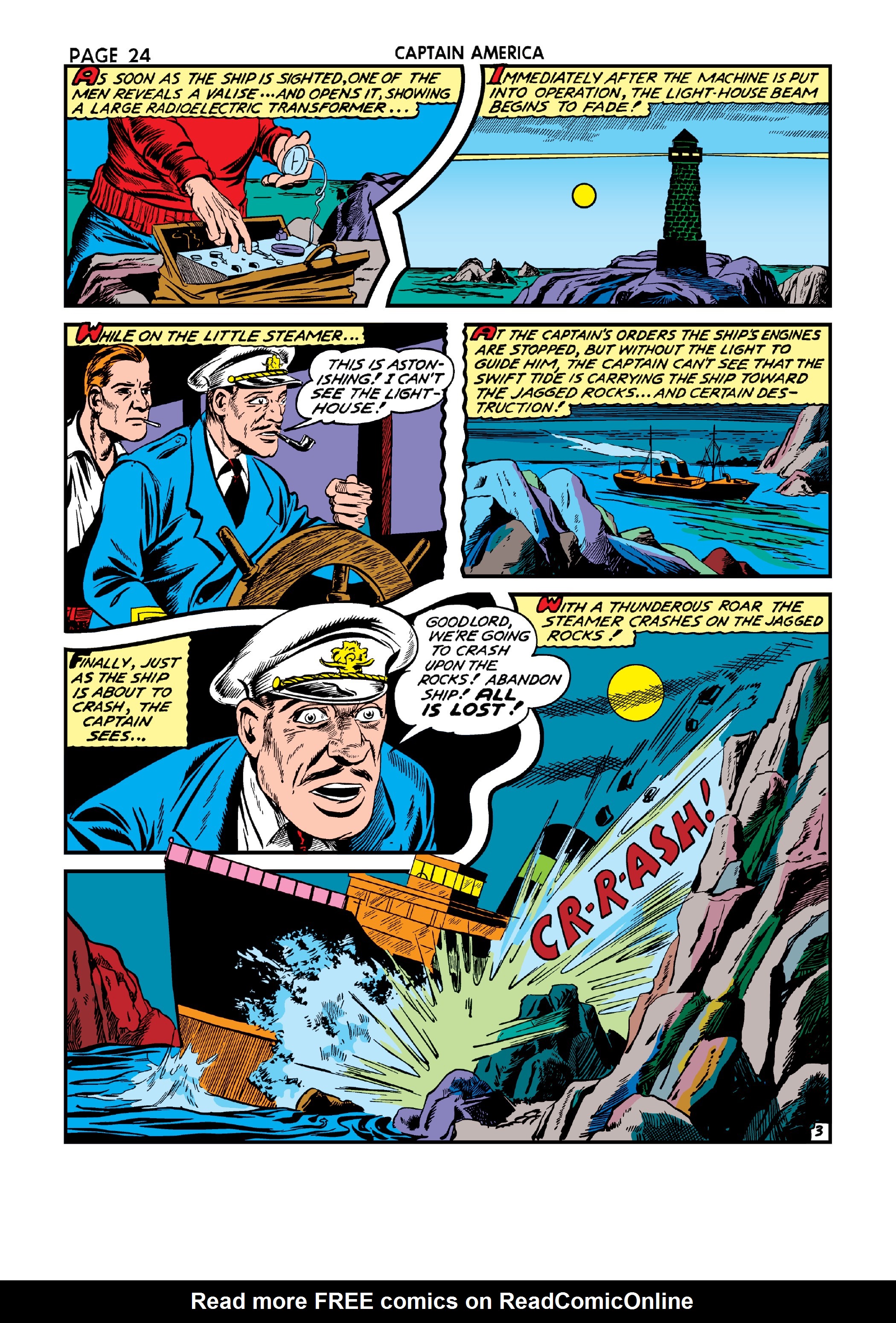 Read online Marvel Masterworks: Golden Age Captain America comic -  Issue # TPB 4 (Part 1) - 33