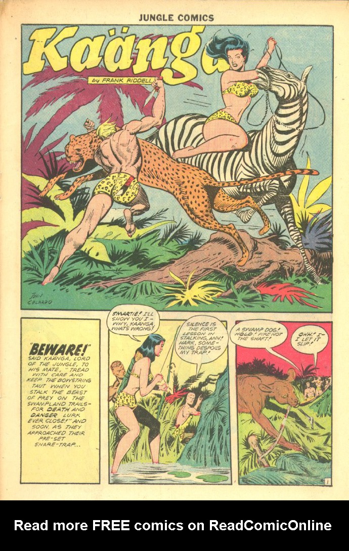 Read online Jungle Comics comic -  Issue #104 - 3