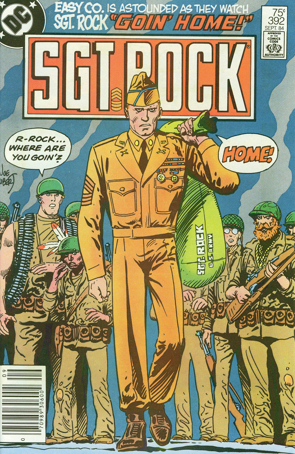 Read online Sgt. Rock comic -  Issue #392 - 1
