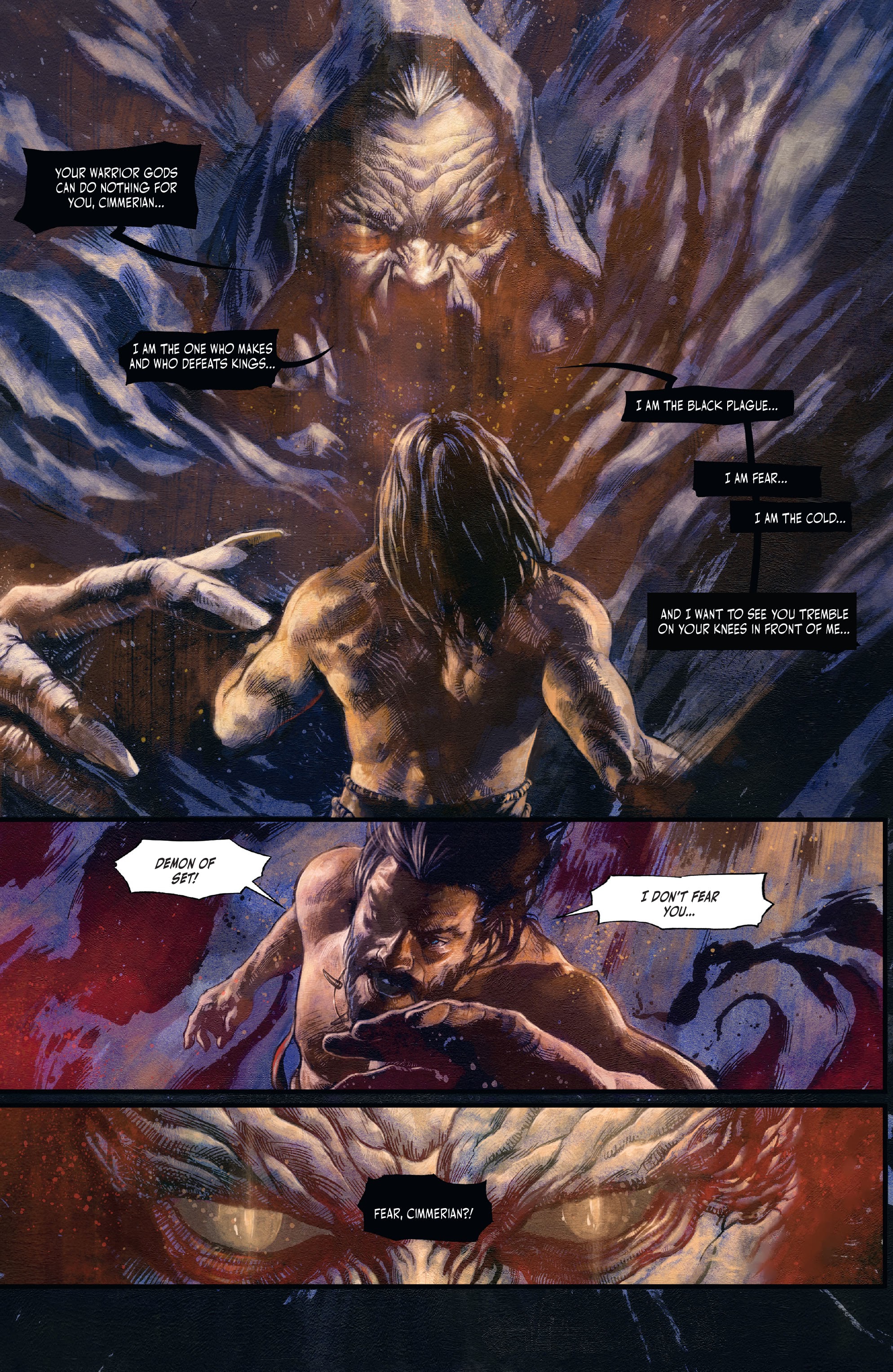 Read online The Cimmerian: Hour of the Dragon comic -  Issue #1 - 10