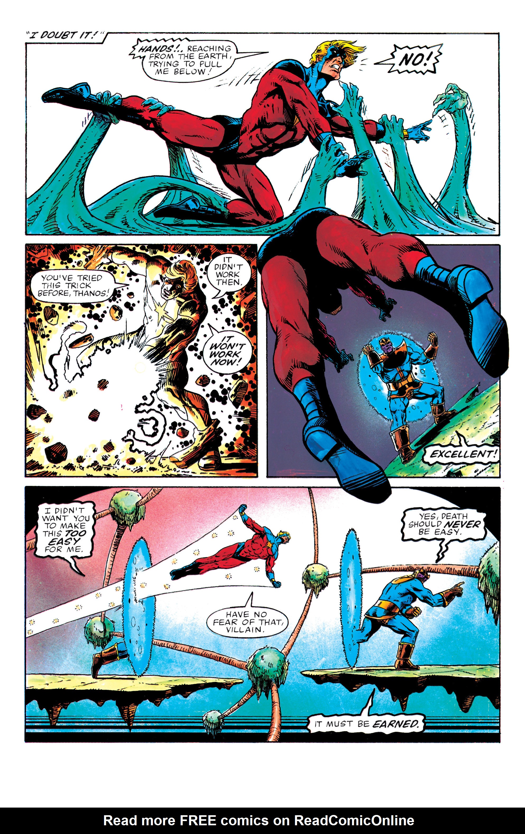 Read online Captain Marvel by Jim Starlin comic -  Issue # TPB (Part 2) - 127