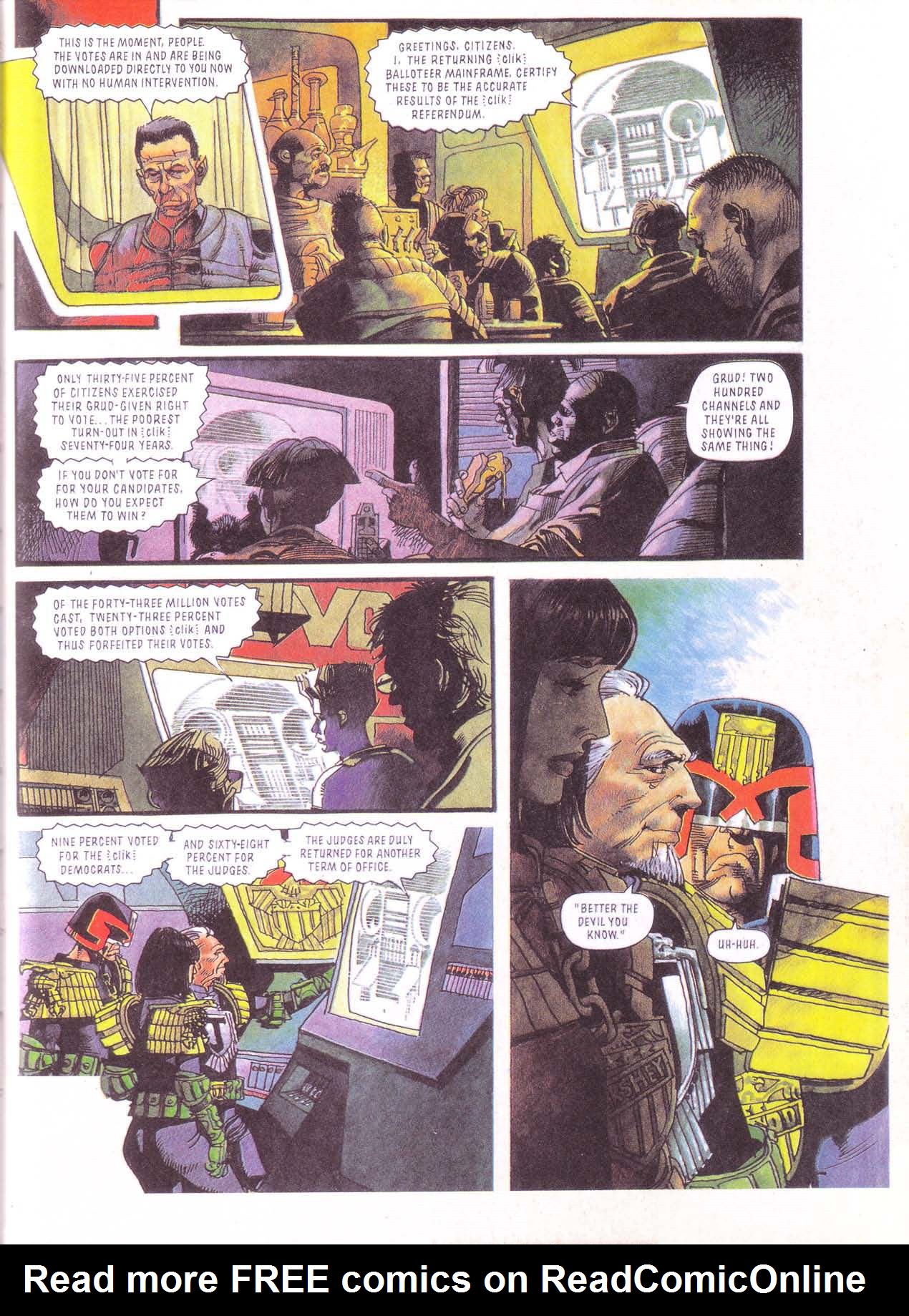 Read online Judge Dredd [Collections - Hamlyn | Mandarin] comic -  Issue # TPB Justice One - 73