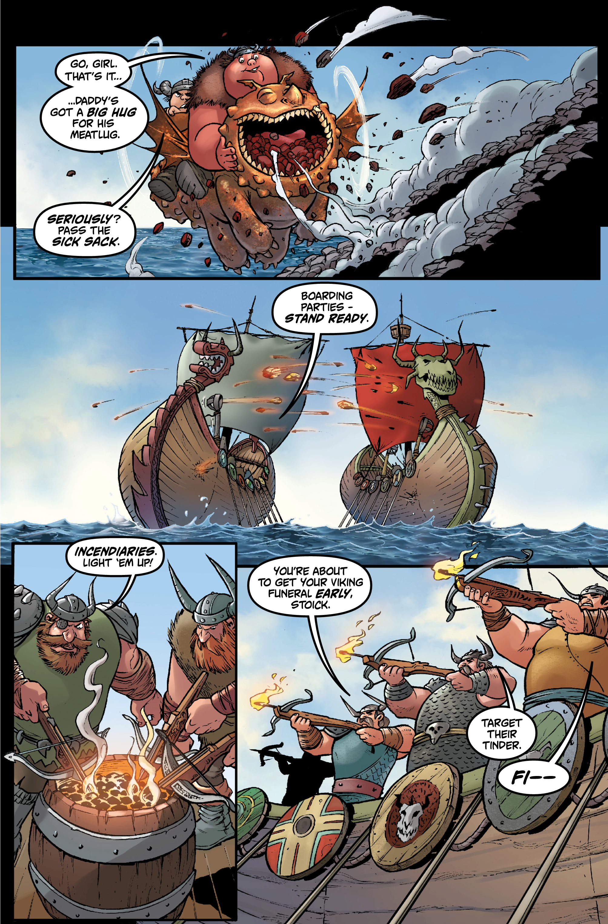 Read online Dragons Riders of Berk: Tales from Berk comic -  Issue # TPB - 45