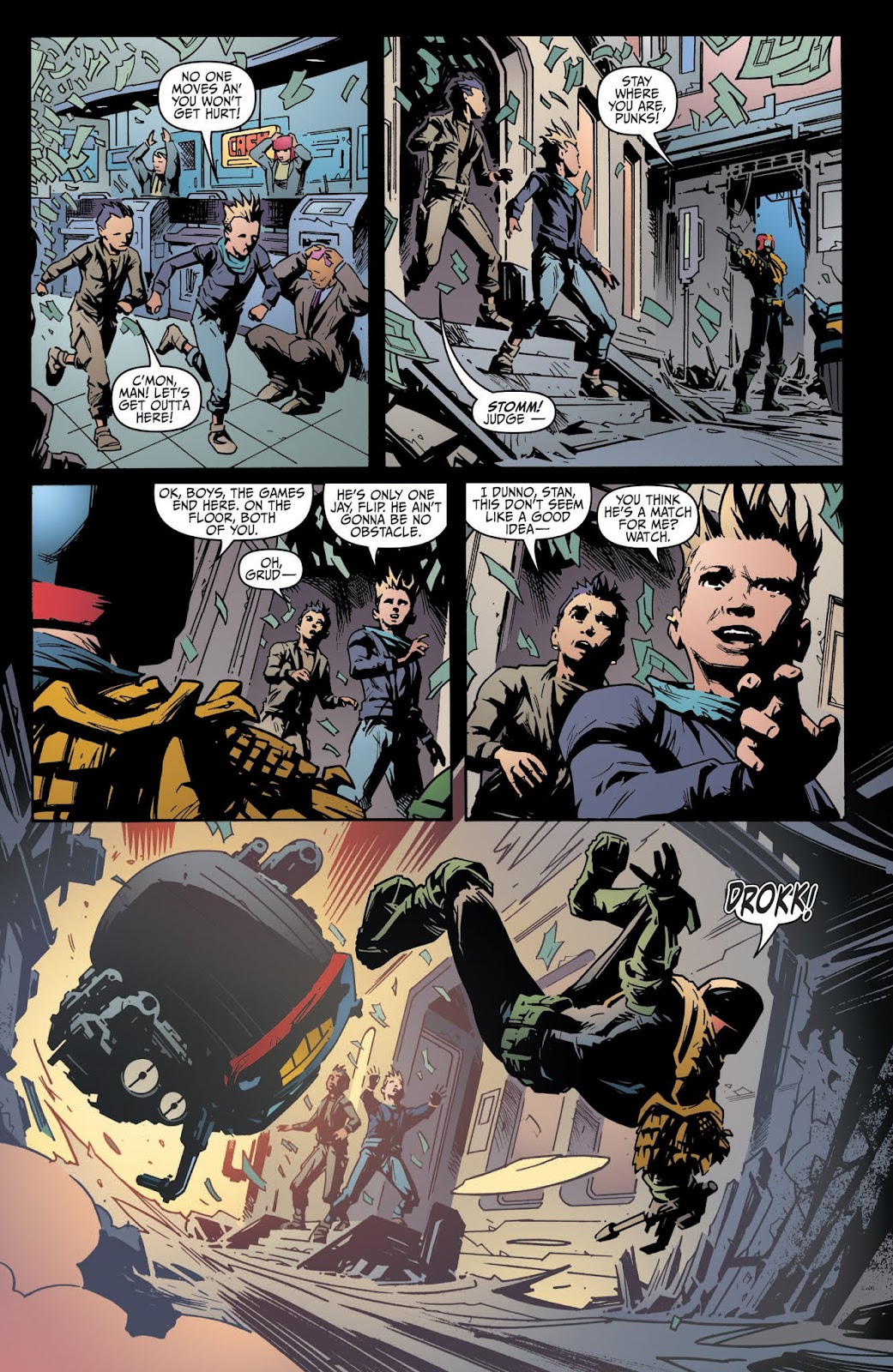 Judge Dredd: Year One issue 1 - Page 22