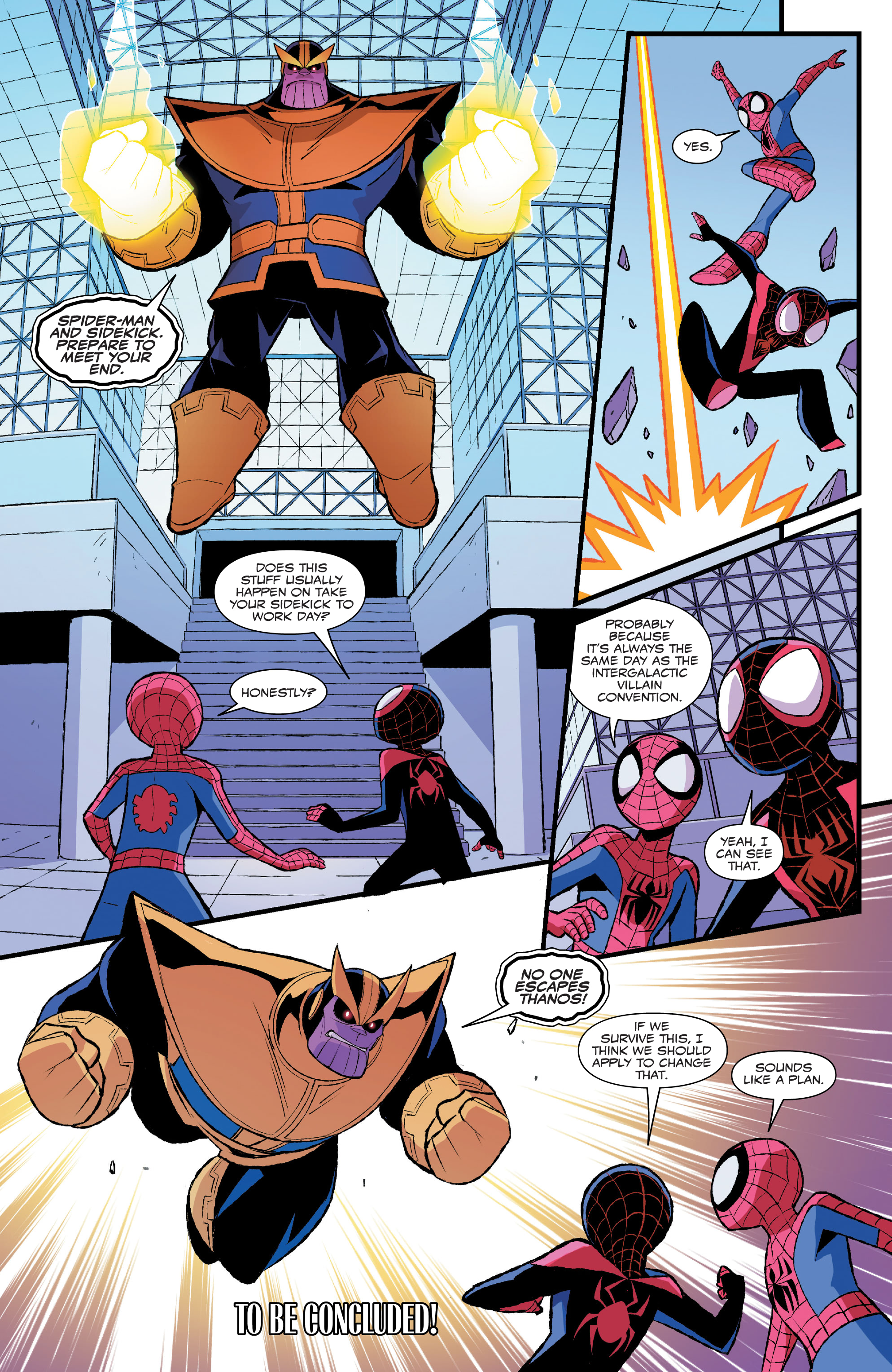 Read online Peter Parker And Miles Morales Spider-Men Double Trouble comic -  Issue #3 - 21