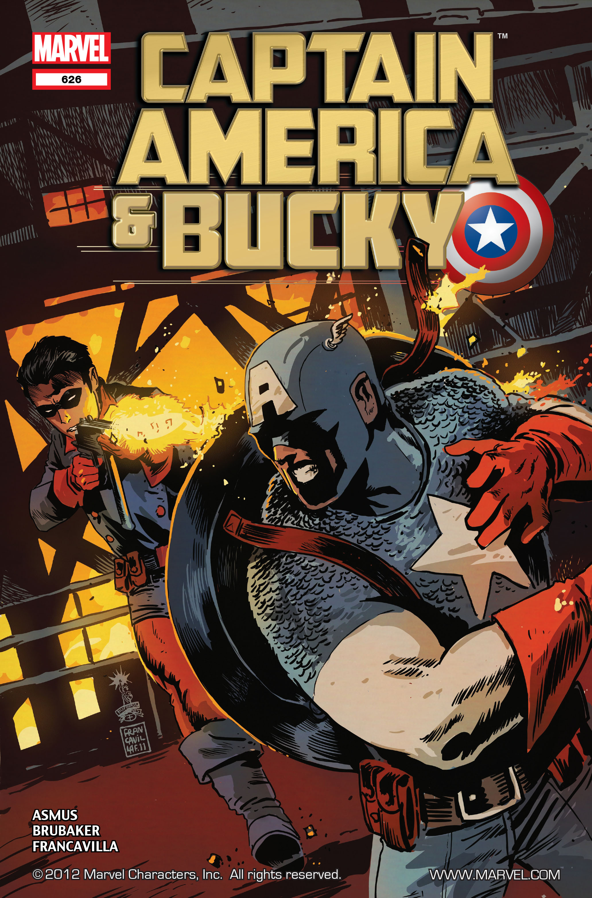 Read online Captain America And Bucky comic -  Issue #626 - 1