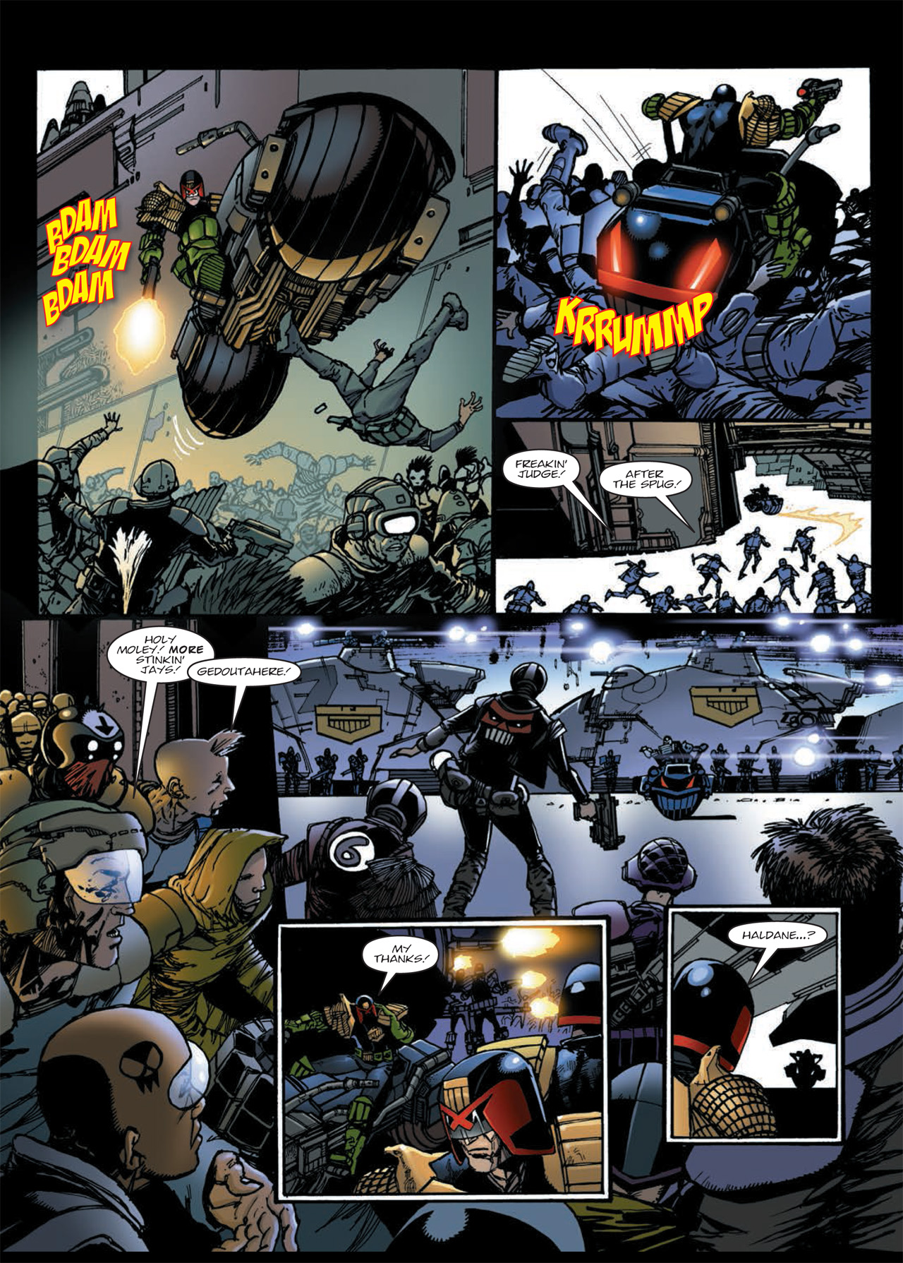 Read online Judge Dredd: Day of Chaos: Endgame comic -  Issue # TPB (Part 2) - 36