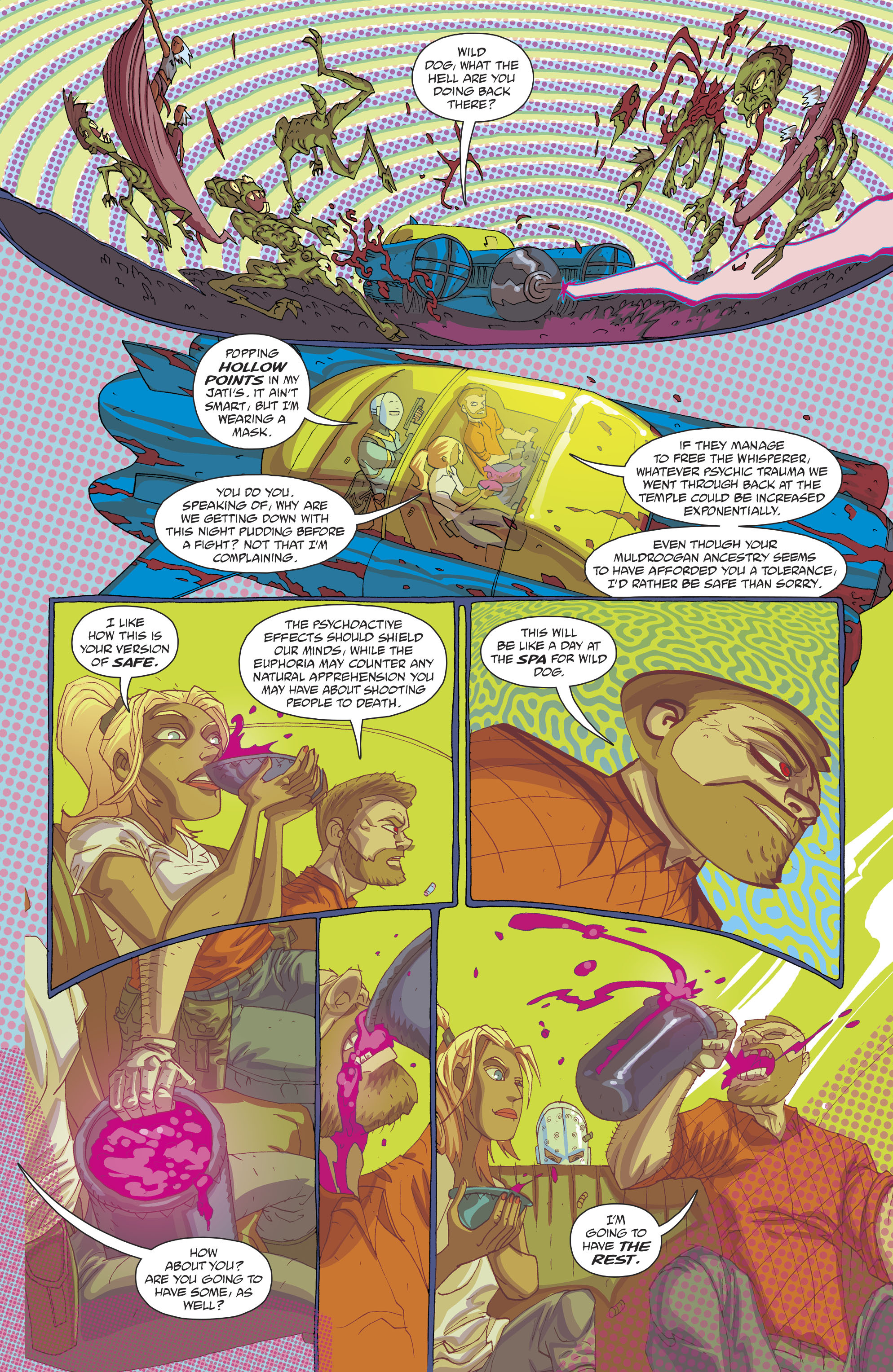 Read online Cave Carson Has a Cybernetic Eye comic -  Issue #6 - 12