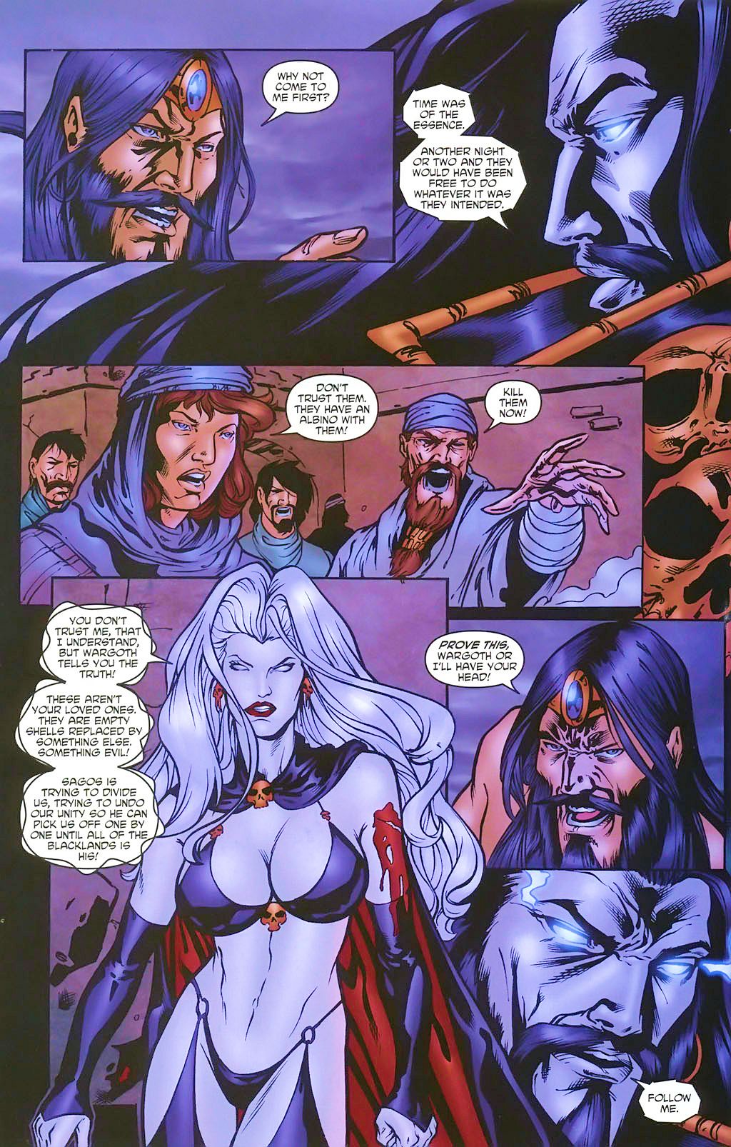 Read online Brian Pulido's Lady Death: Blacklands comic -  Issue #1 - 13