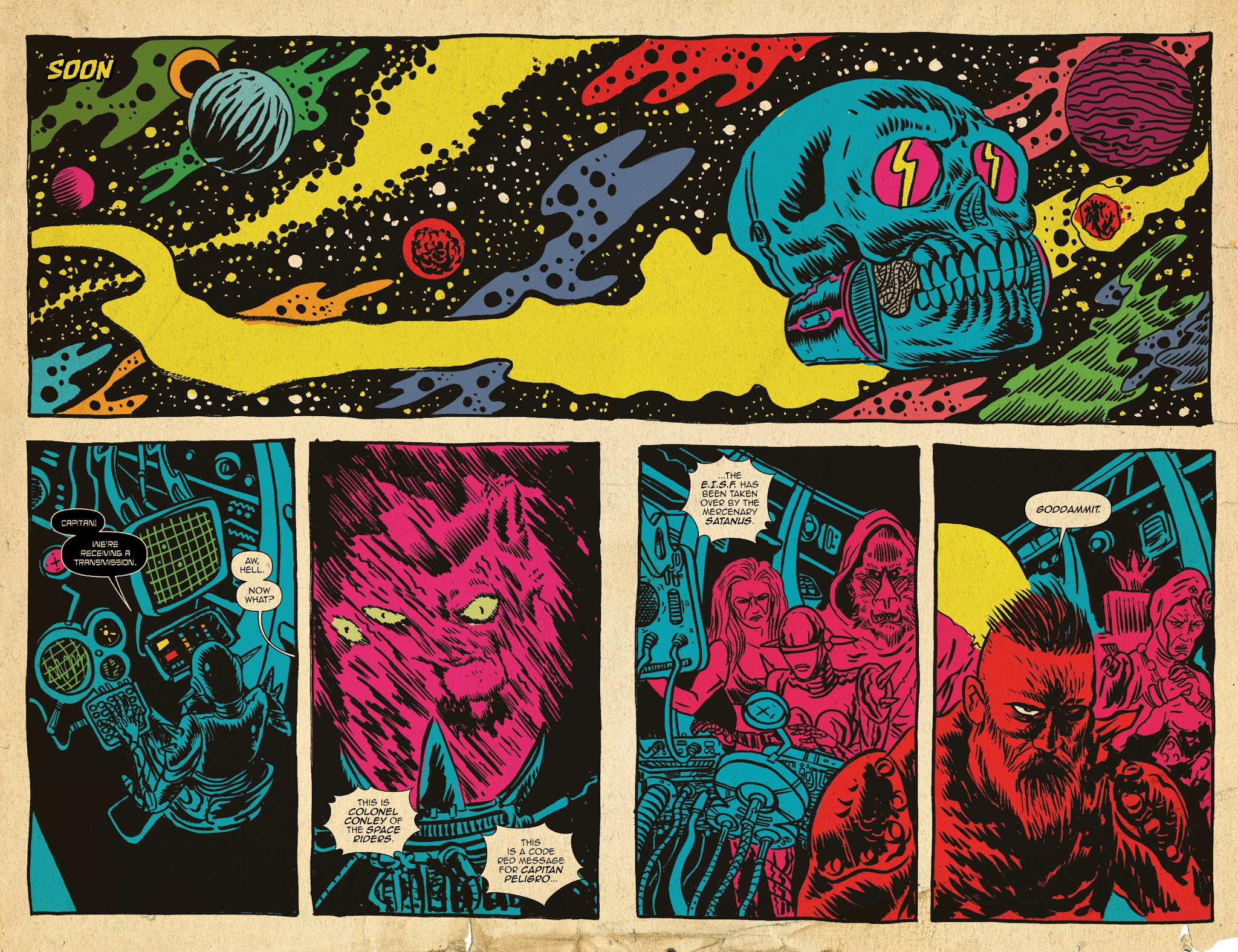 Read online Space Riders: Galaxy of Brutality comic -  Issue #3 - 9