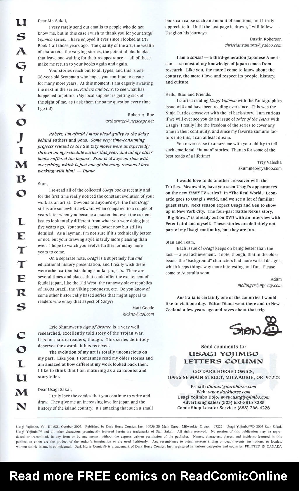 Read online Usagi Yojimbo (1996) comic -  Issue #88 - 28