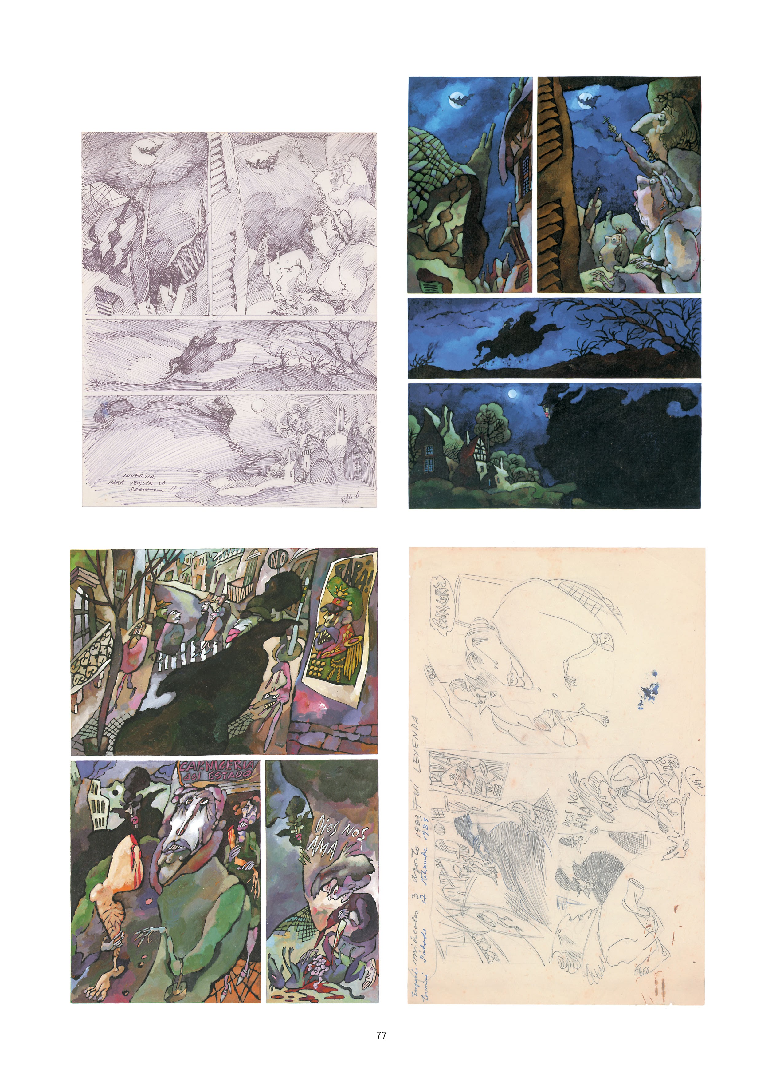 Read online Alberto Breccia's Dracula comic -  Issue # TPB - 70