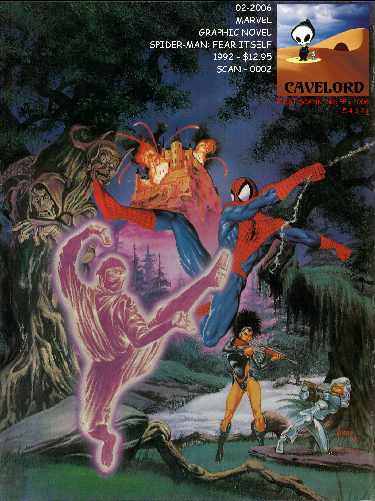 Read online Marvel Graphic Novel comic -  Issue #72 - Spiderman - Fear Itself - 2
