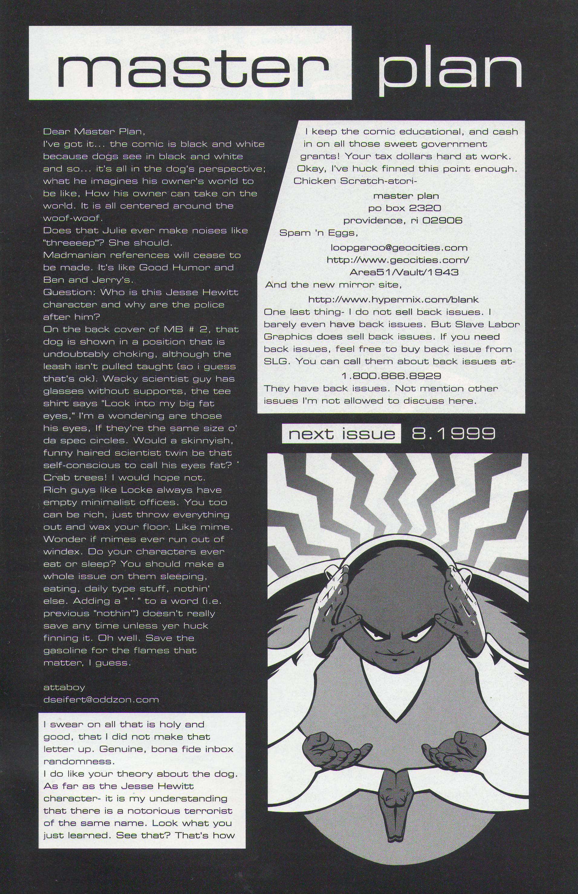 Read online Mister Blank comic -  Issue #10 - 20