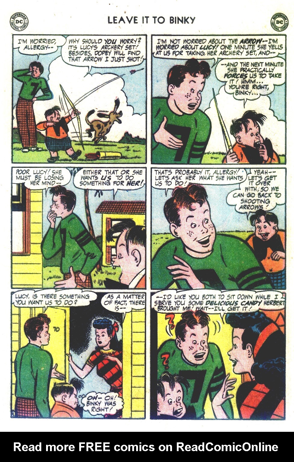 Read online Leave it to Binky comic -  Issue #21 - 25
