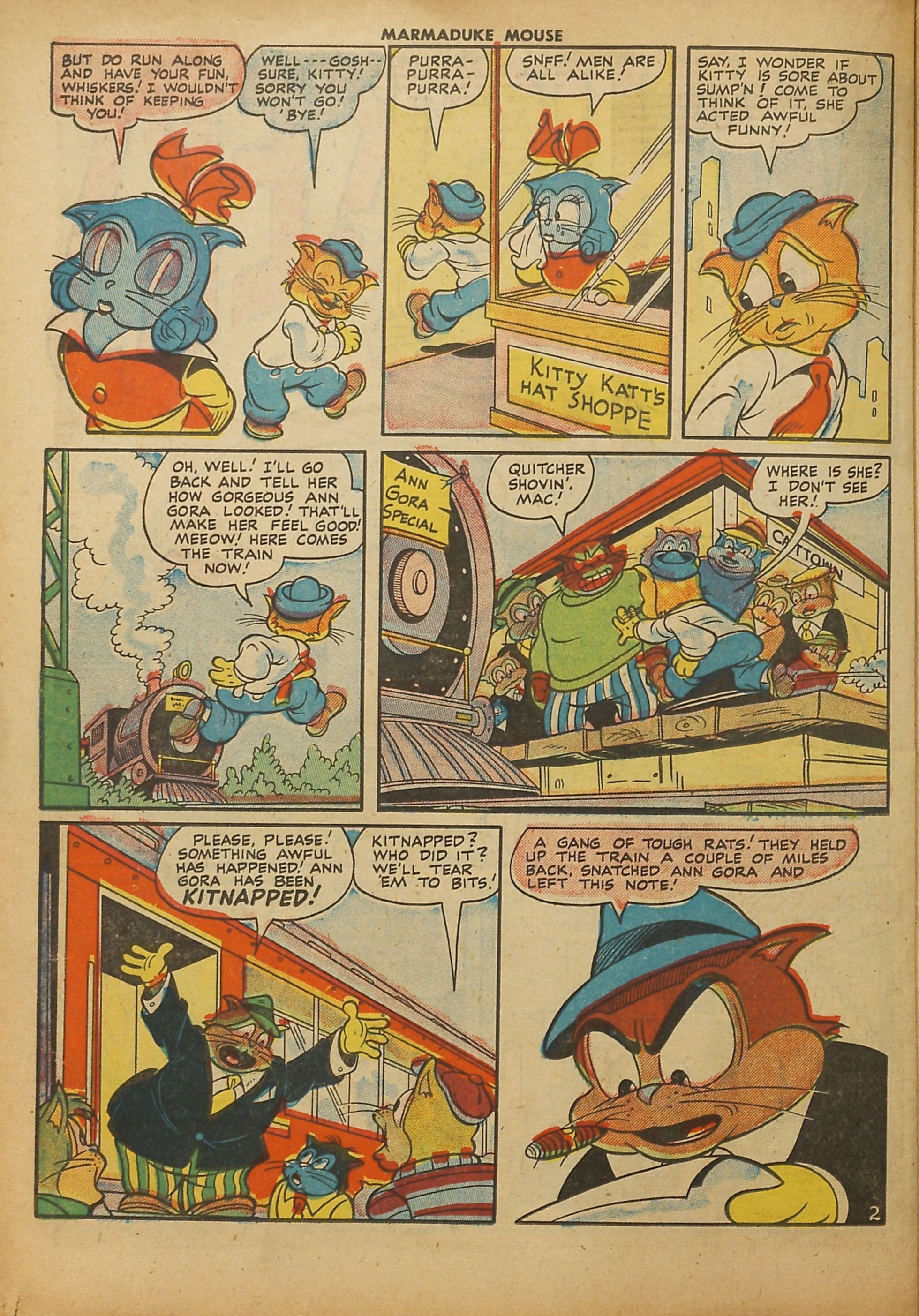 Read online Marmaduke Mouse comic -  Issue #11 - 33