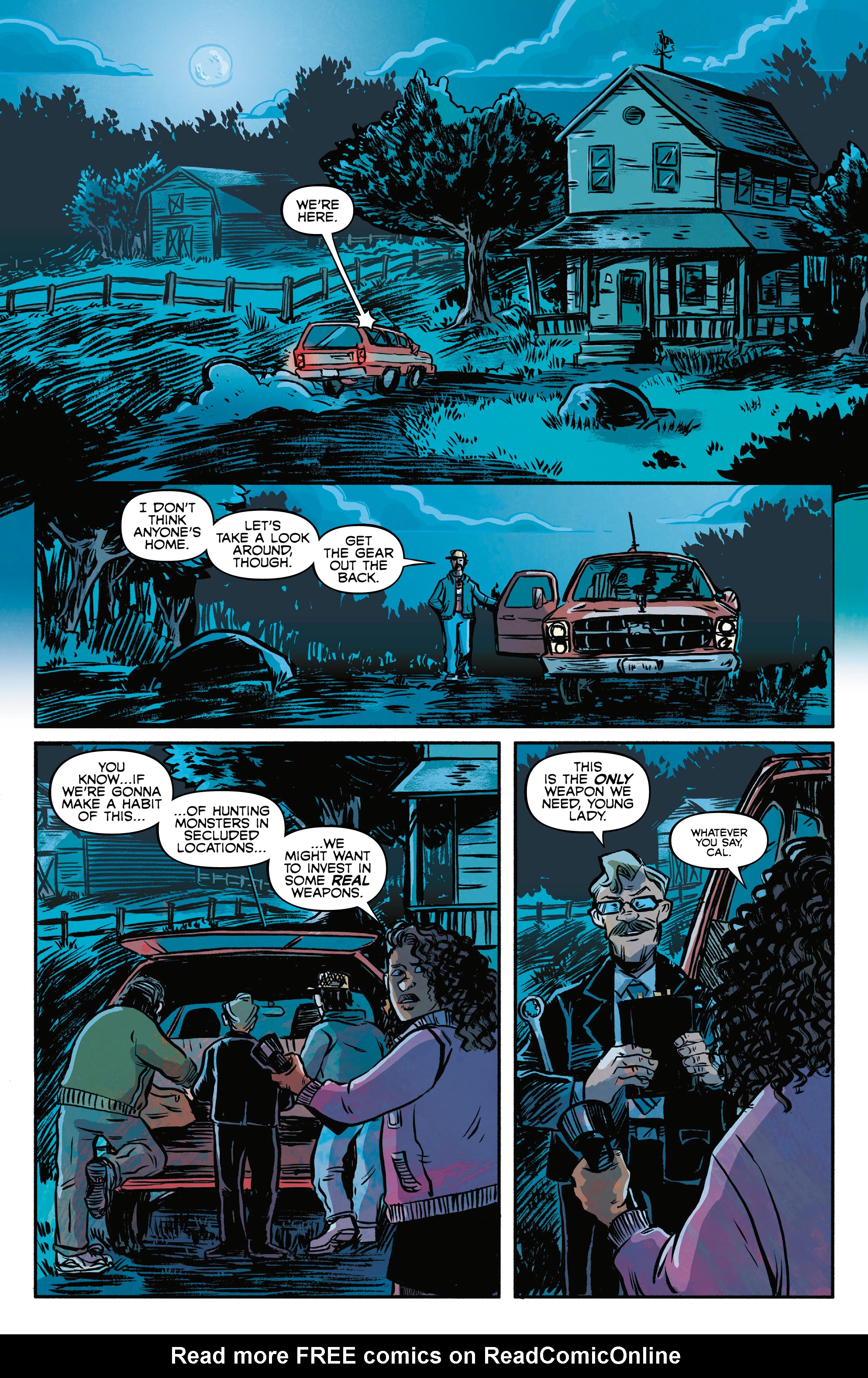 Read online Door to Door, Night by Night comic -  Issue #2 - 24
