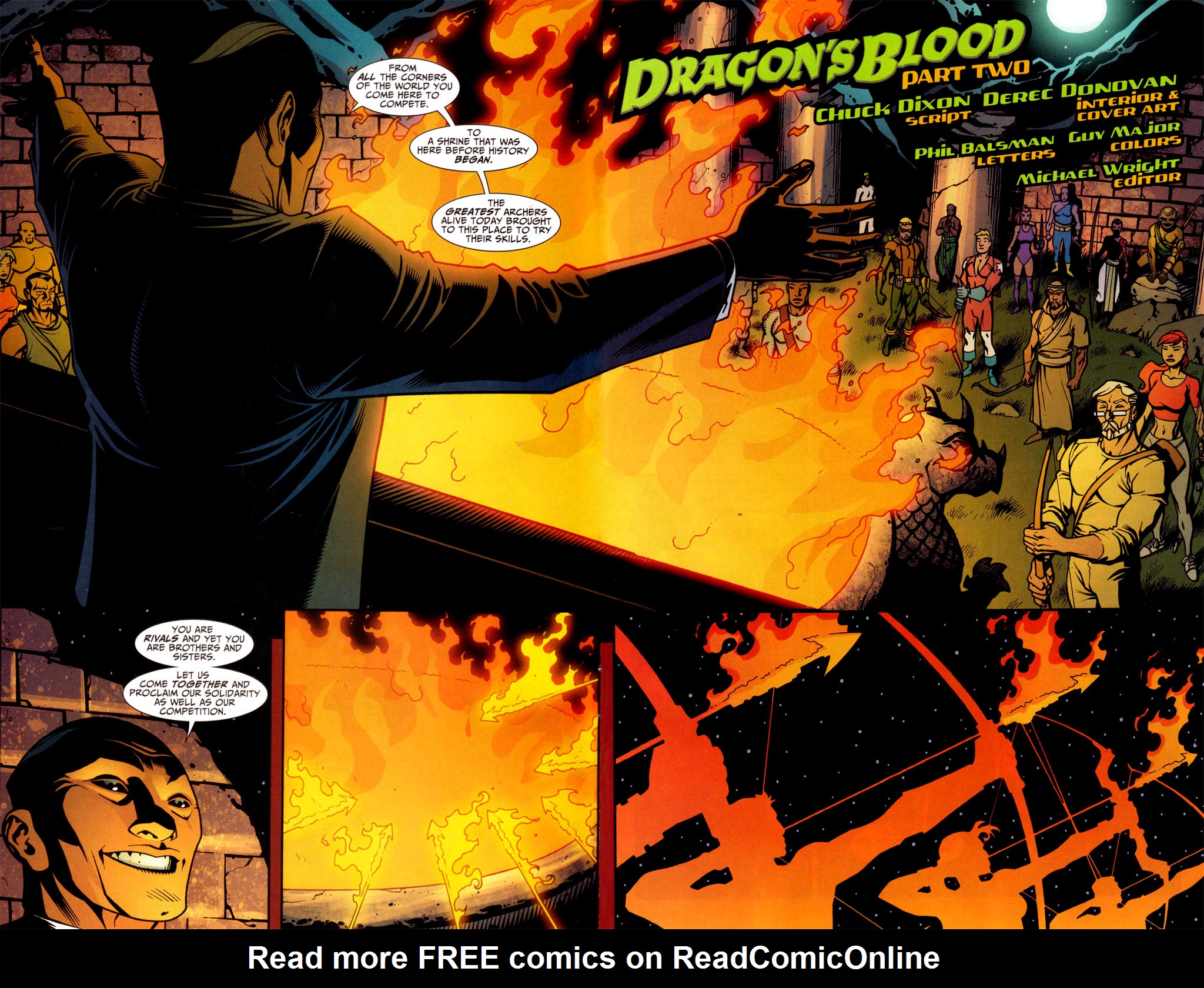 Read online Connor Hawke:  Dragon's Blood comic -  Issue #2 - 3