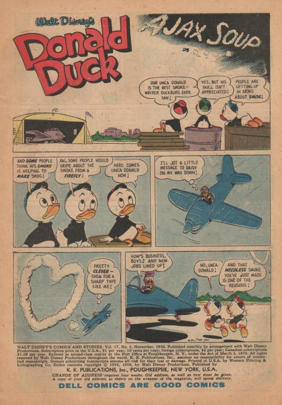 Walt Disney's Comics and Stories issue 194 - Page 3
