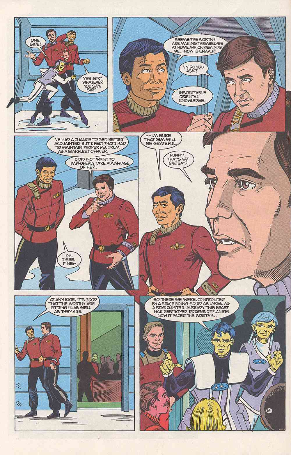 Read online Star Trek (1989) comic -  Issue #14 - 19