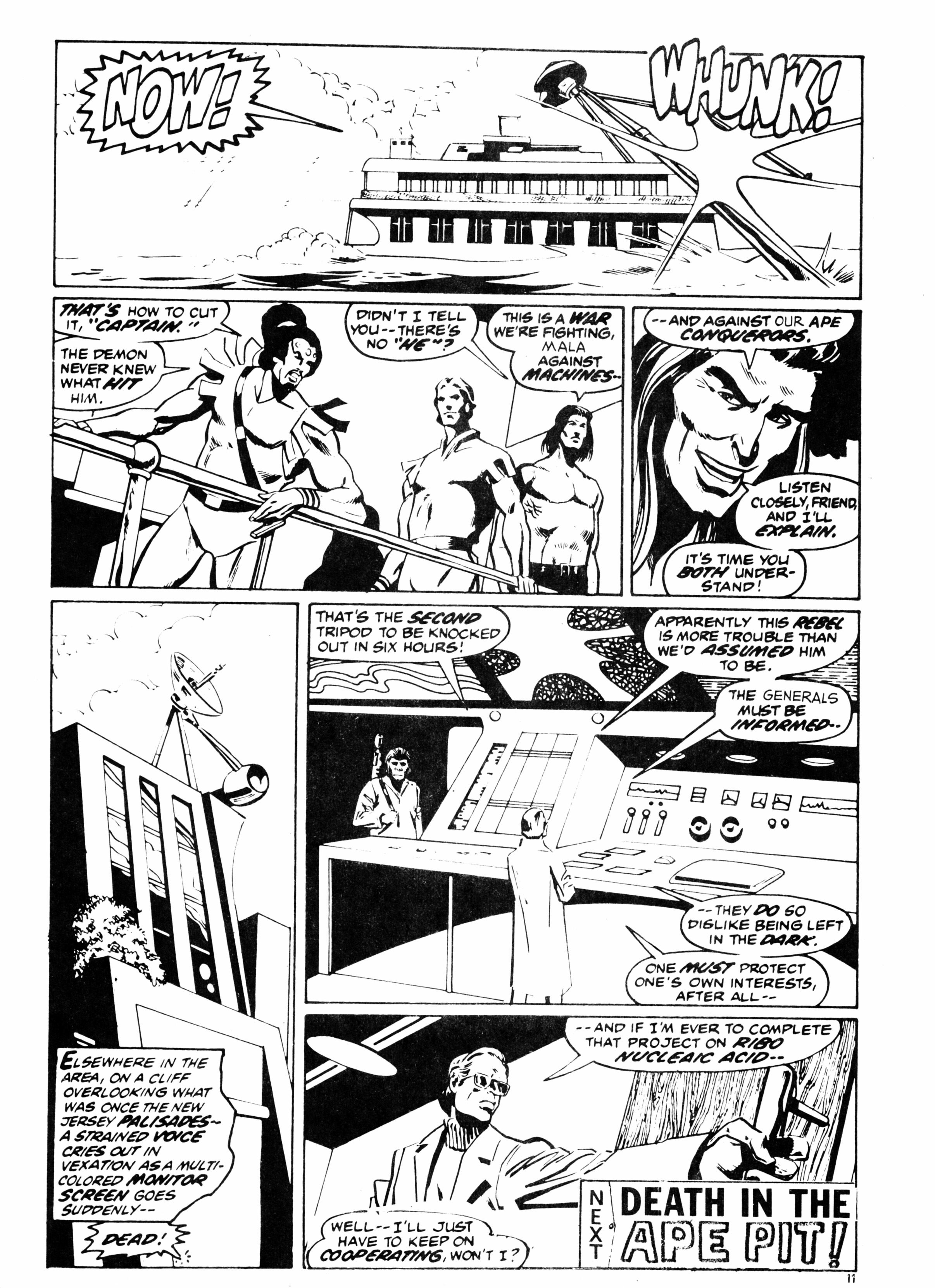 Read online Planet of the Apes (1974) comic -  Issue #25 - 11