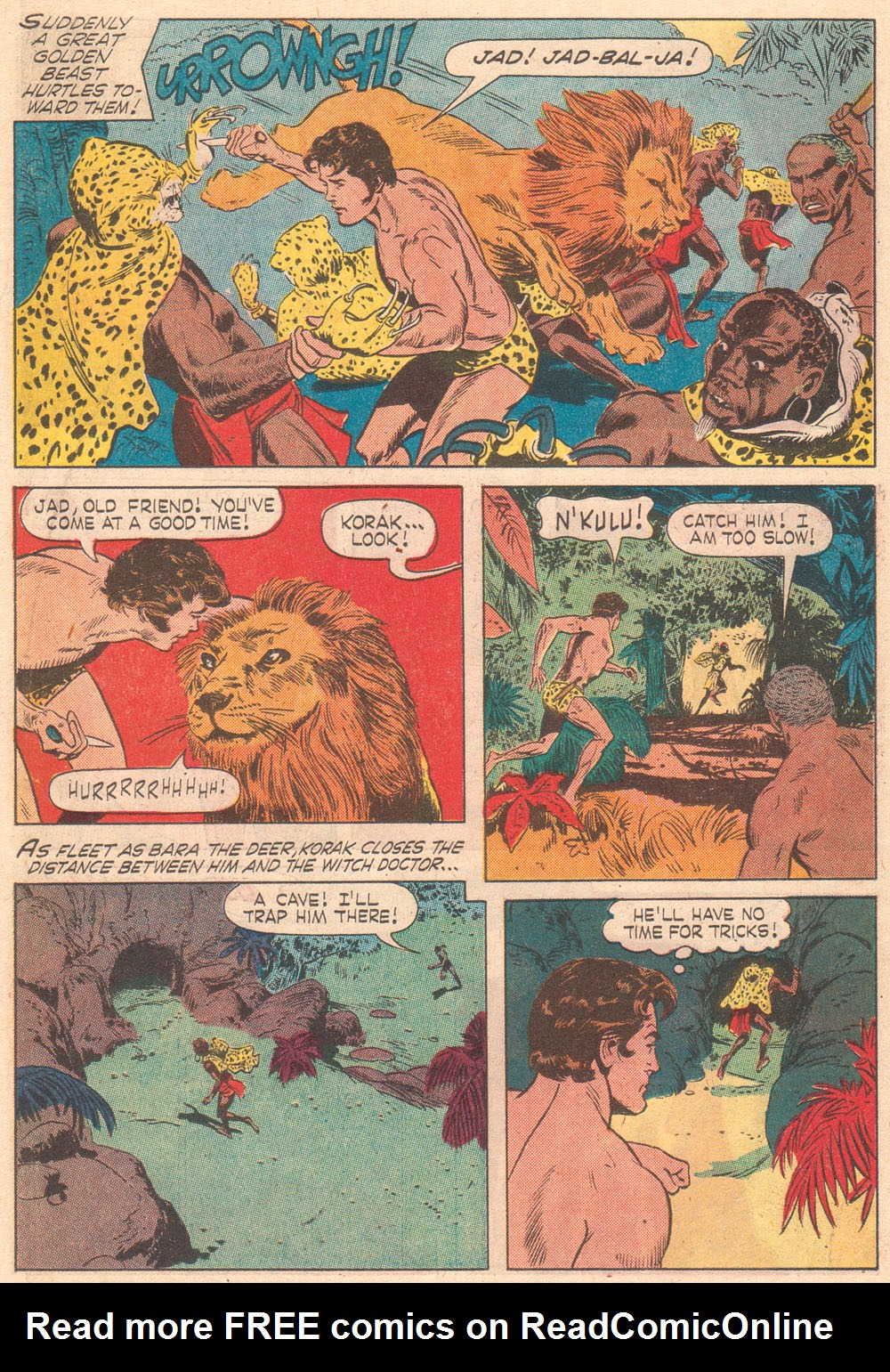 Read online Korak, Son of Tarzan (1964) comic -  Issue #15 - 14