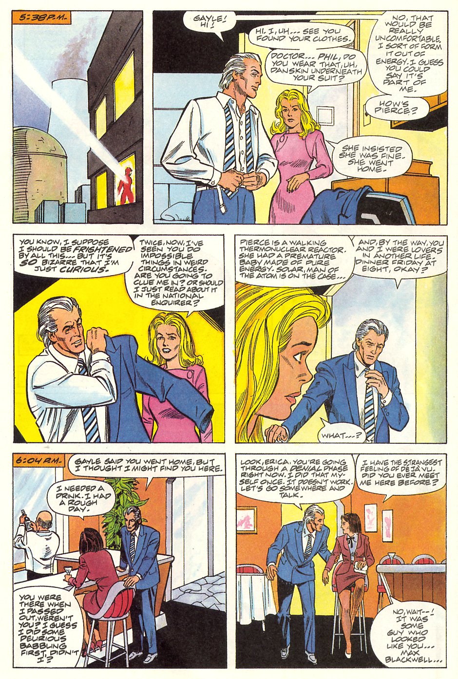 Read online Solar, Man of the Atom comic -  Issue #9 - 16