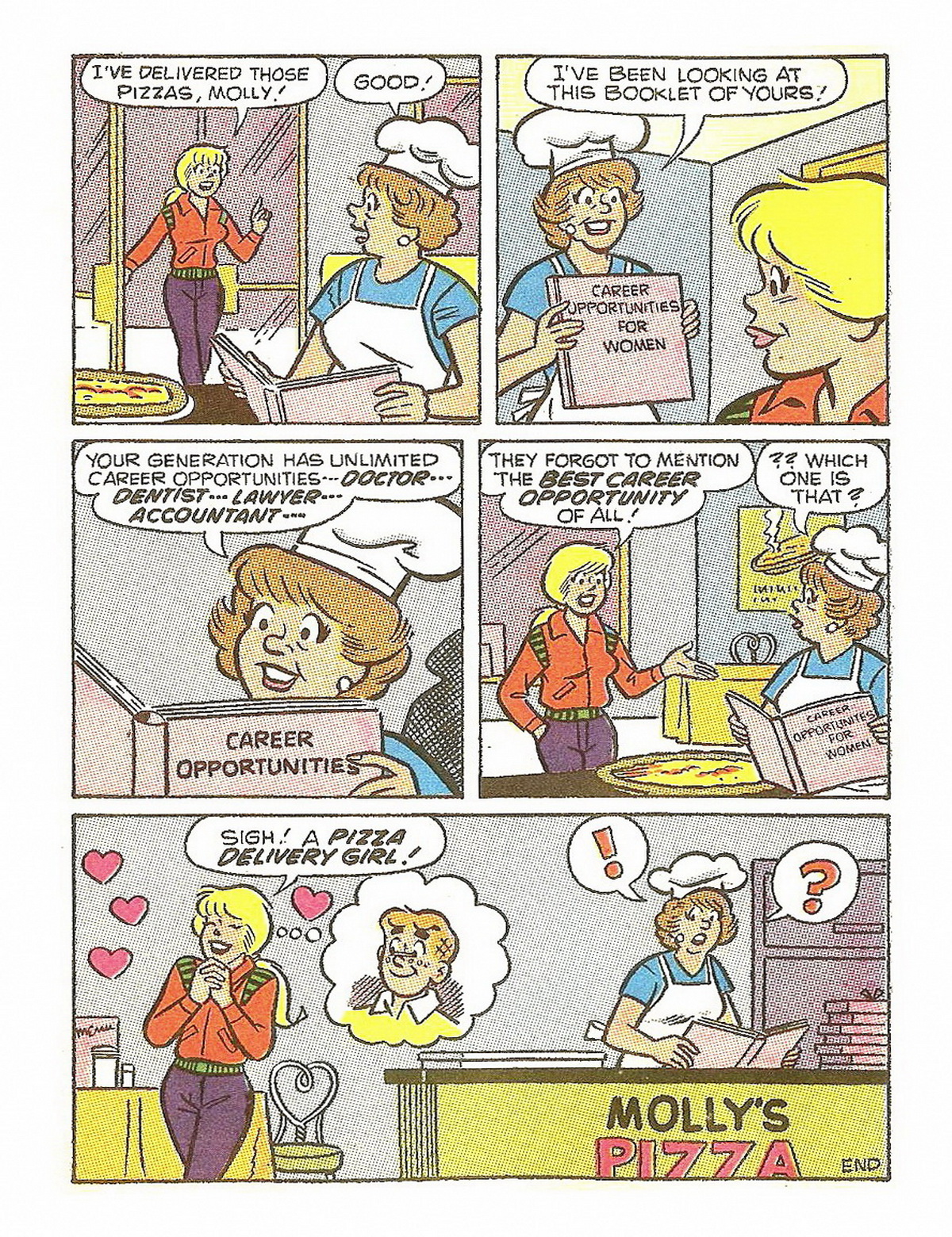 Read online Betty and Veronica Digest Magazine comic -  Issue #29 - 69