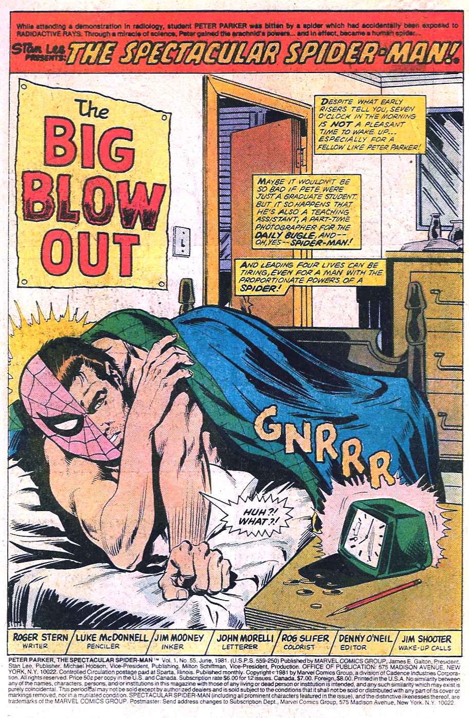 Read online The Spectacular Spider-Man (1976) comic -  Issue #55 - 2