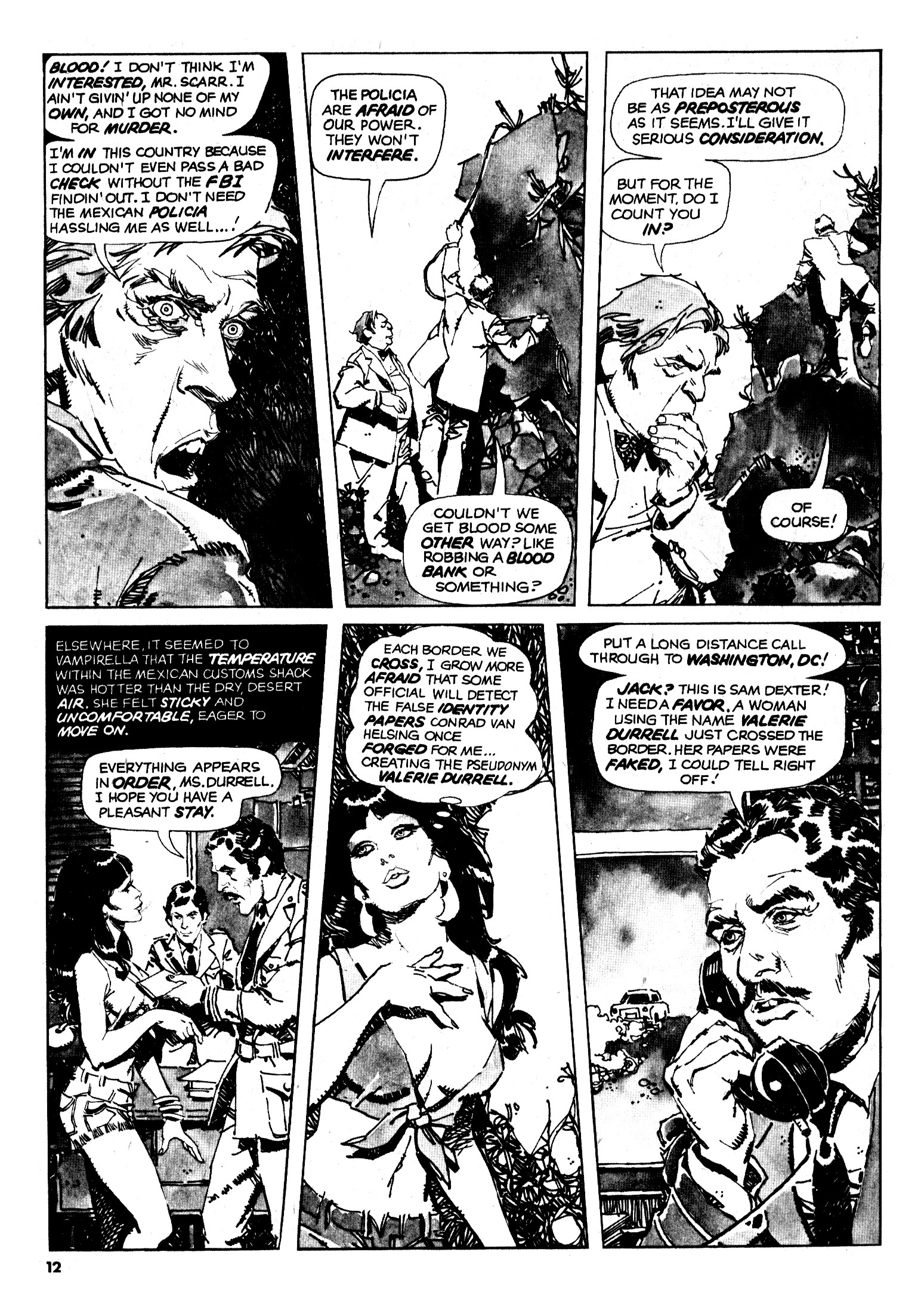 Read online Vampirella (1969) comic -  Issue #44 - 12