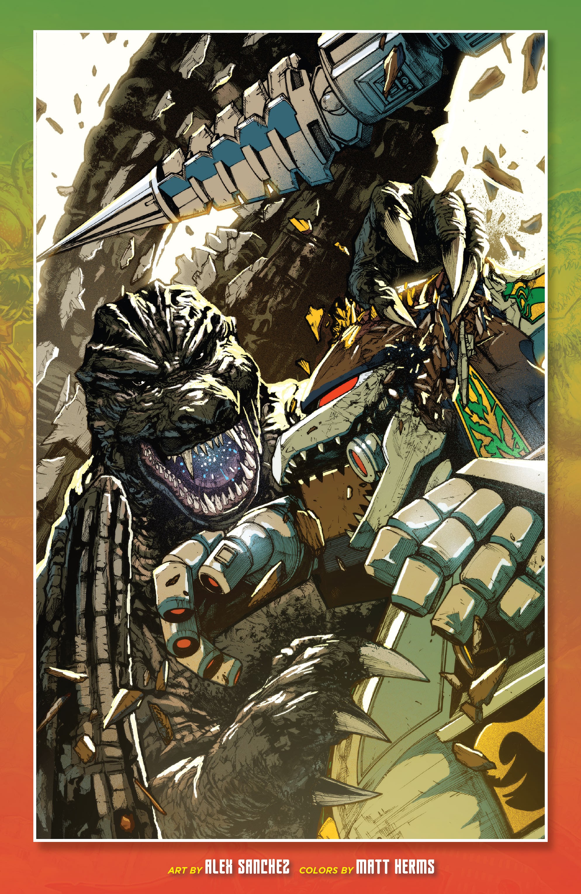 Read online Godzilla vs. The Mighty Morphin Power Rangers comic -  Issue #1 - 25