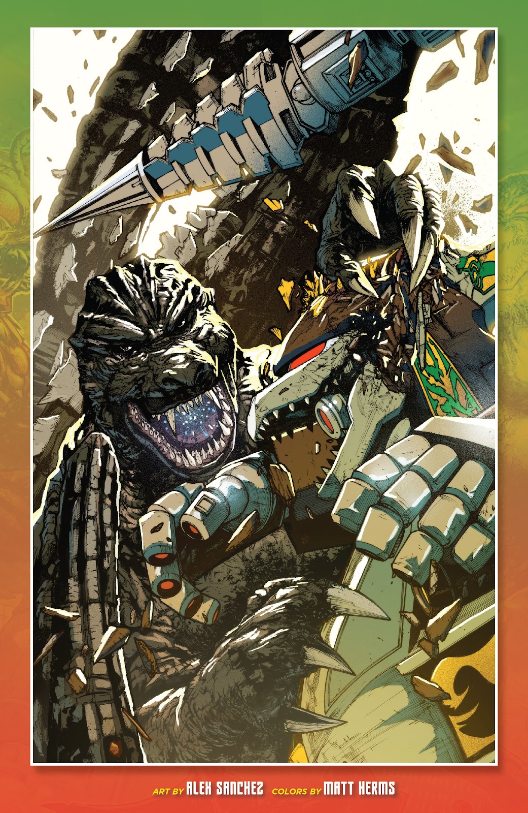 Godzilla vs. The Mighty Morphin Power Rangers issue 1 - Page 25