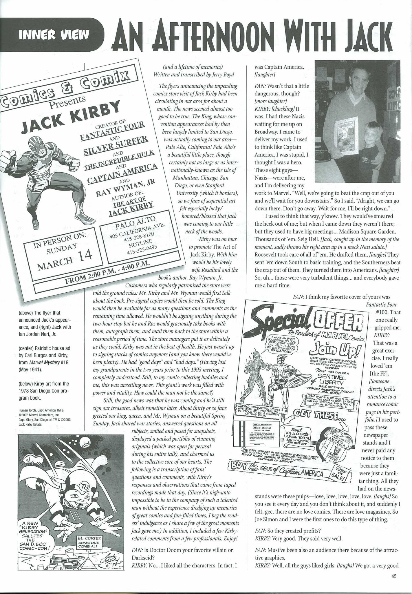 Read online The Jack Kirby Collector comic -  Issue #38 - 48