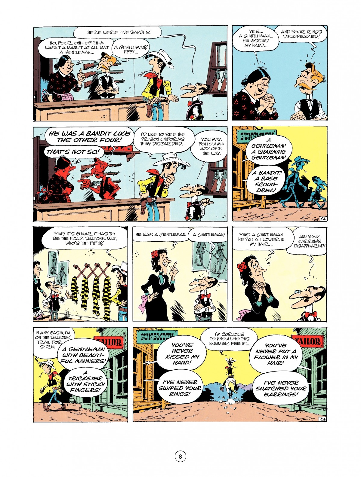 Read online A Lucky Luke Adventure comic -  Issue #37 - 8