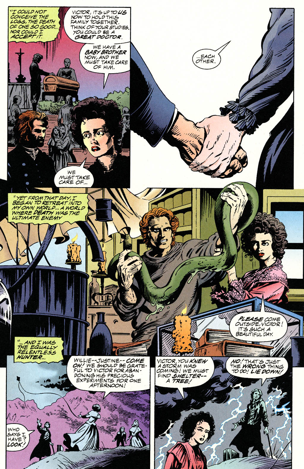Read online Mary Shelley's Frankenstein comic -  Issue #1 - 11