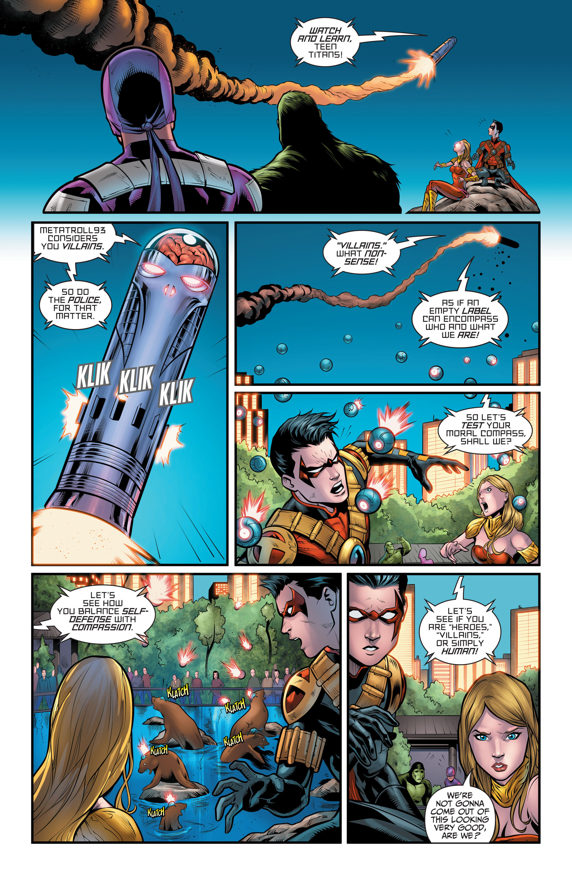 Read online Teen Titans (2014) comic -  Issue #21 - 10