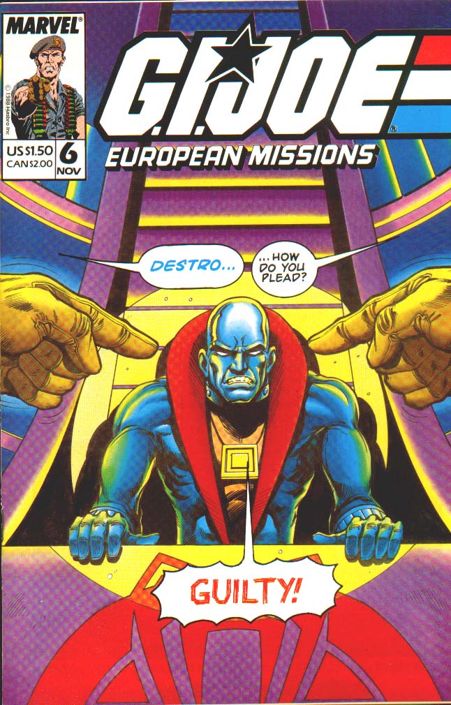 Read online G.I. Joe European Missions comic -  Issue #6 - 1