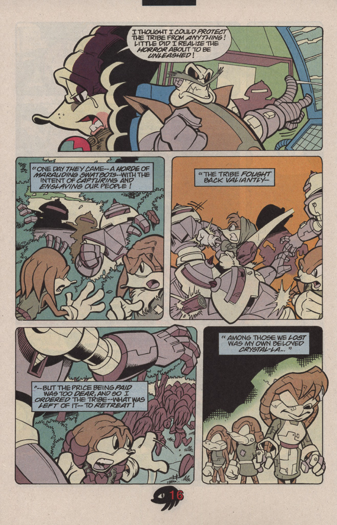 Read online Knuckles the Echidna comic -  Issue #11 - 24