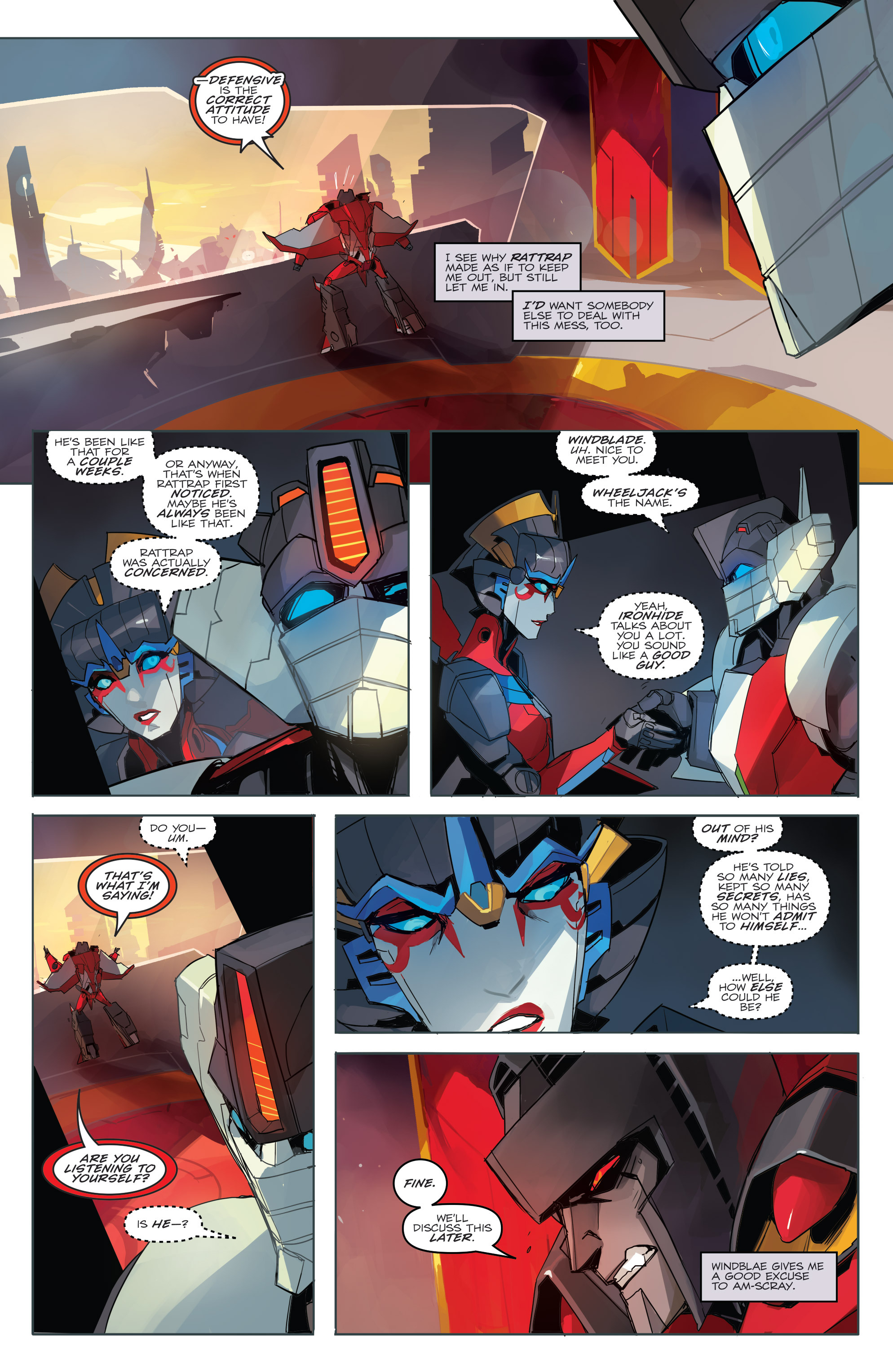 Read online Transformers: Robots In Disguise (2012) comic -  Issue #33 - 16