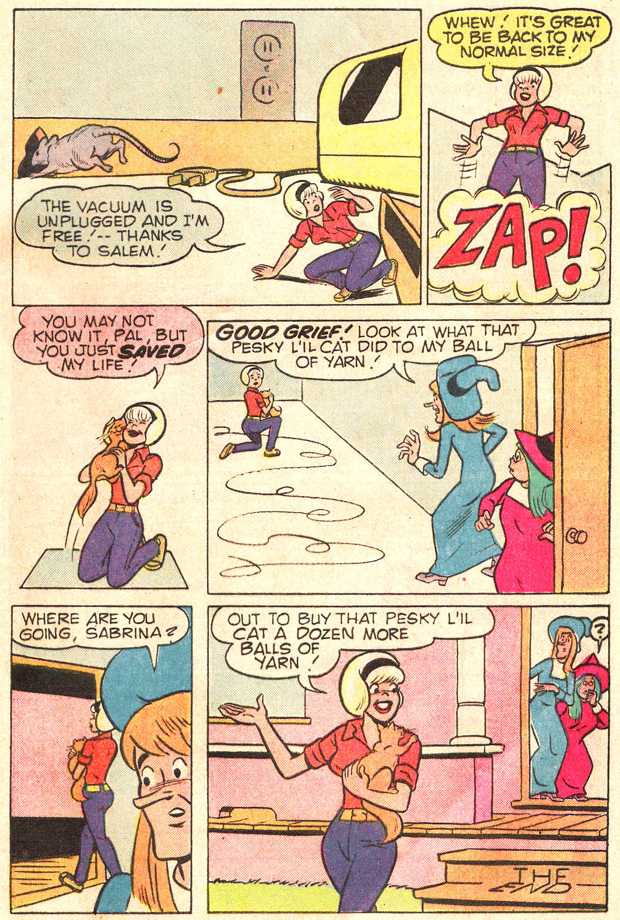 Read online Sabrina The Teenage Witch (1971) comic -  Issue #74 - 33