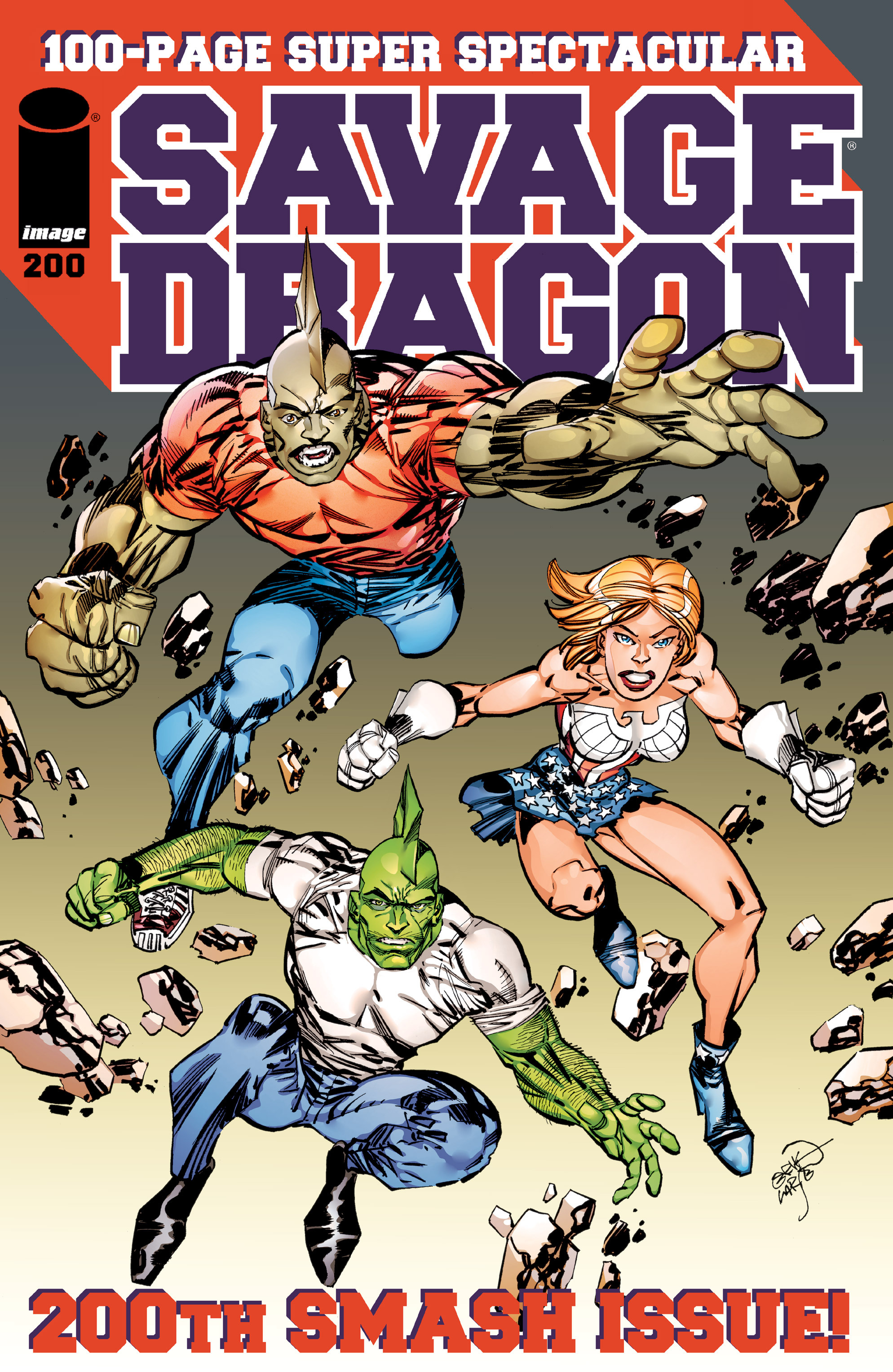 The Savage Dragon (1993) issue 200 - Page 1