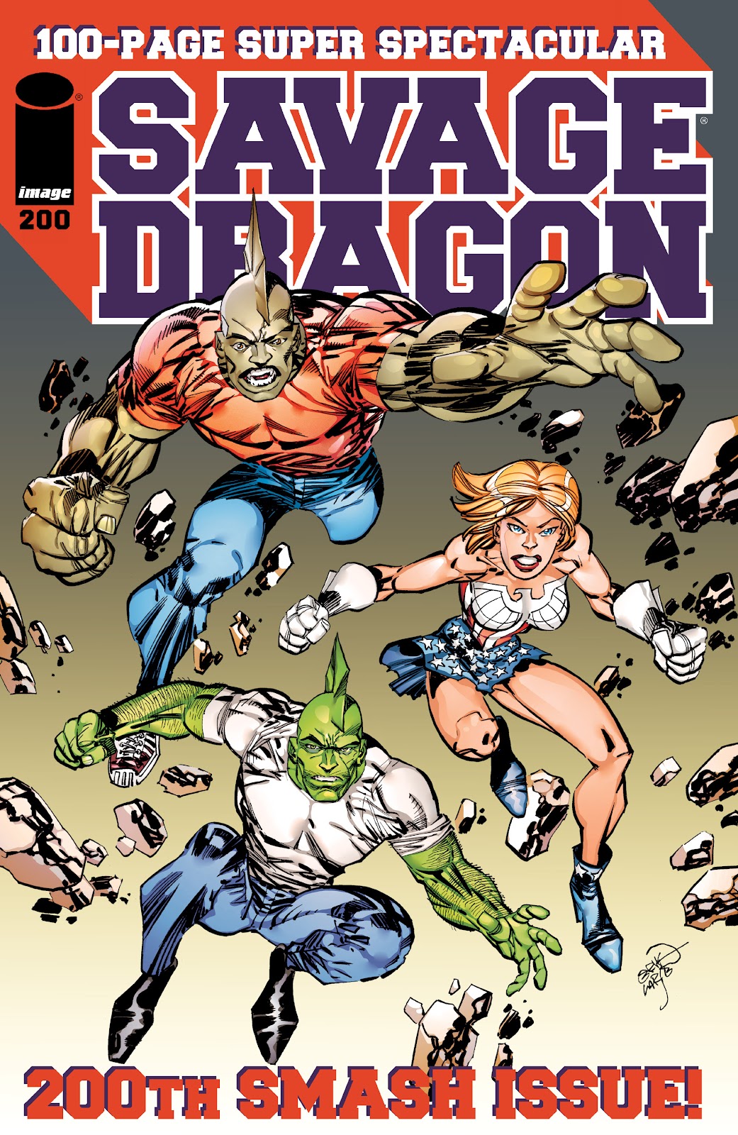 The Savage Dragon (1993) issue 200 - Page 1