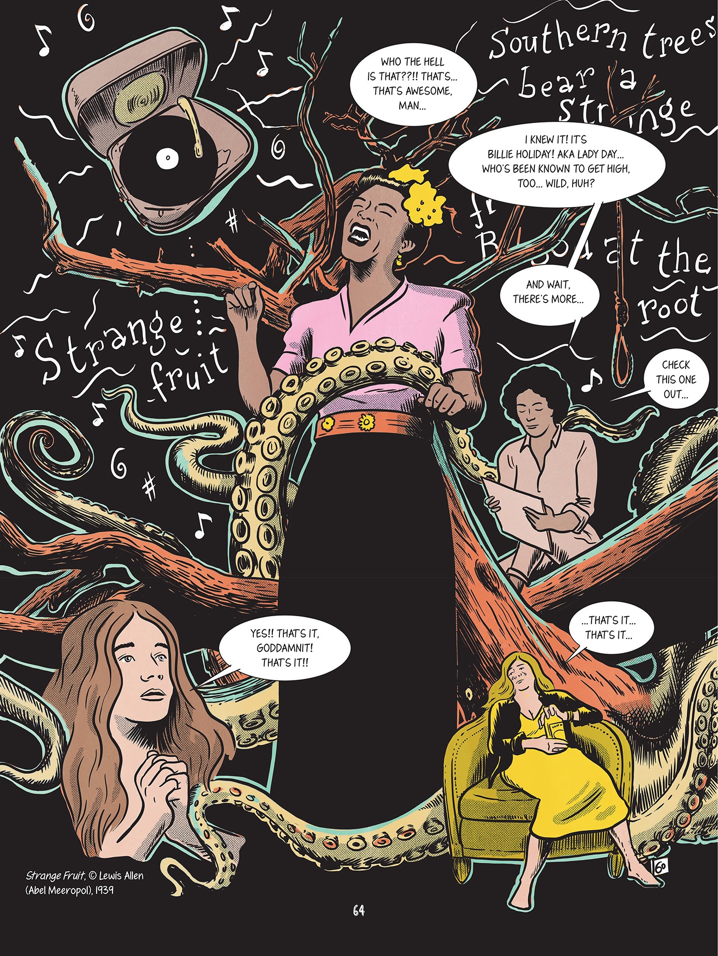 Read online Love Me Please!: The Story of Janis Joplin comic -  Issue # TPB (Part 1) - 64