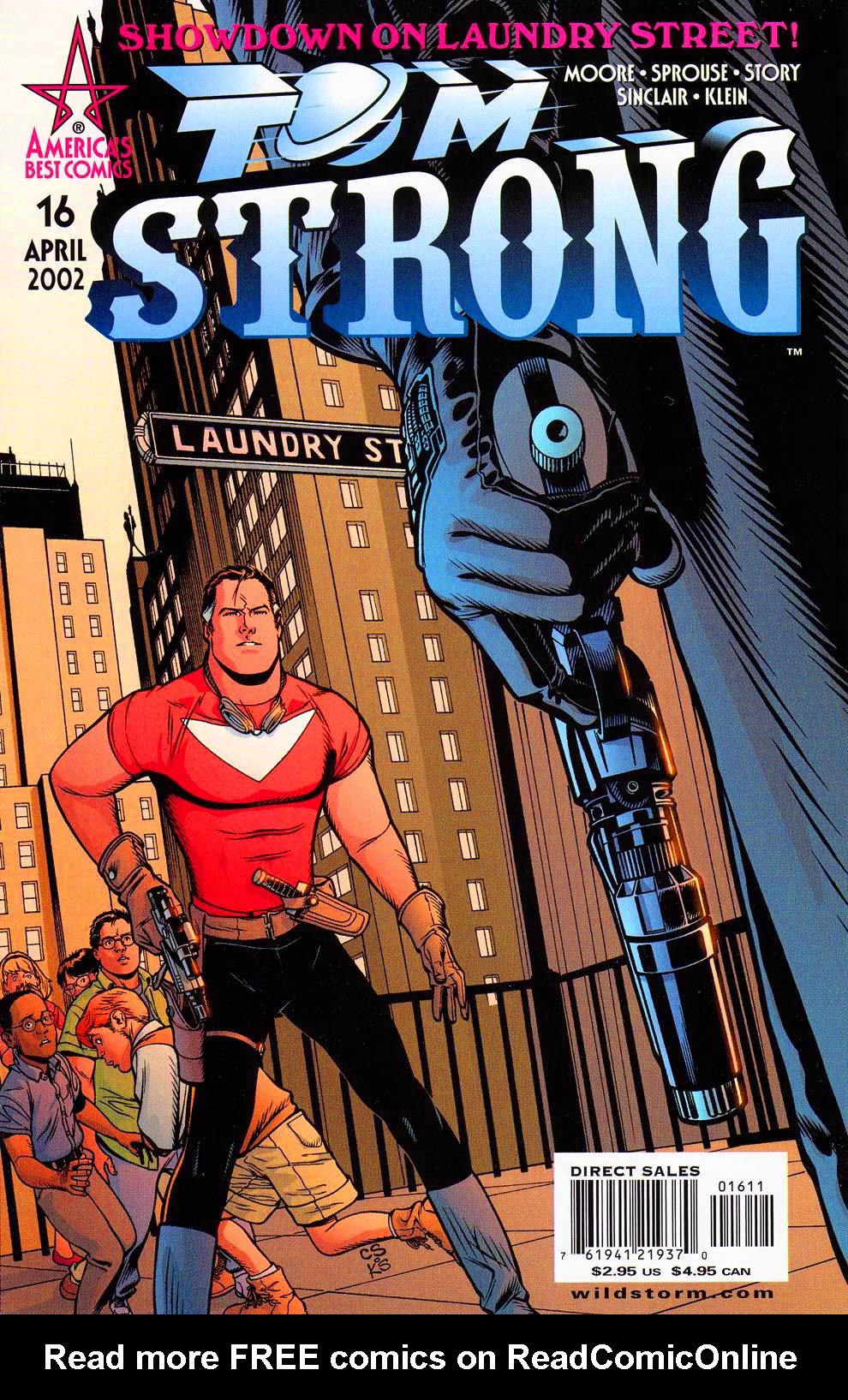 Read online Tom Strong comic -  Issue #16 - 1