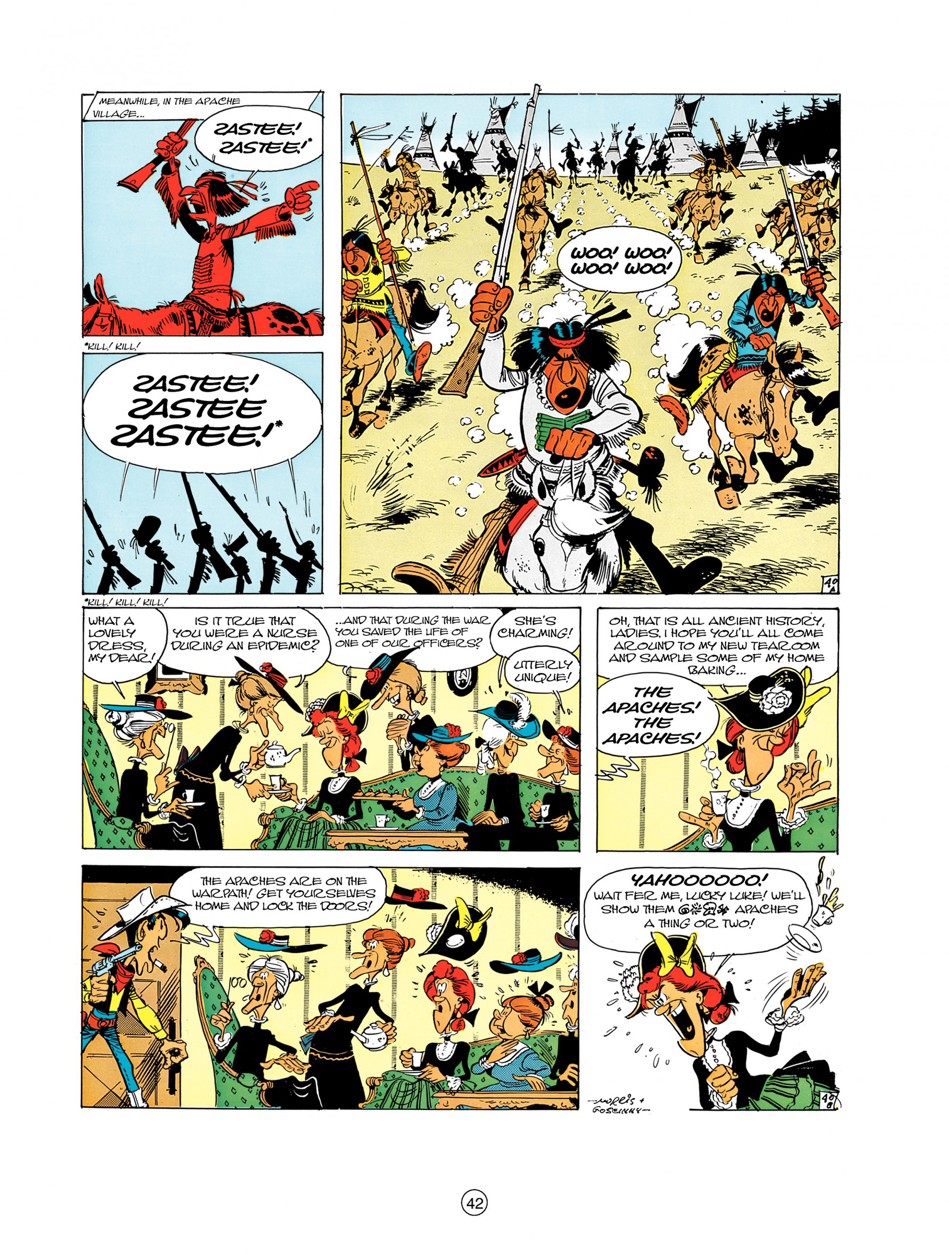 Read online A Lucky Luke Adventure comic -  Issue #8 - 42
