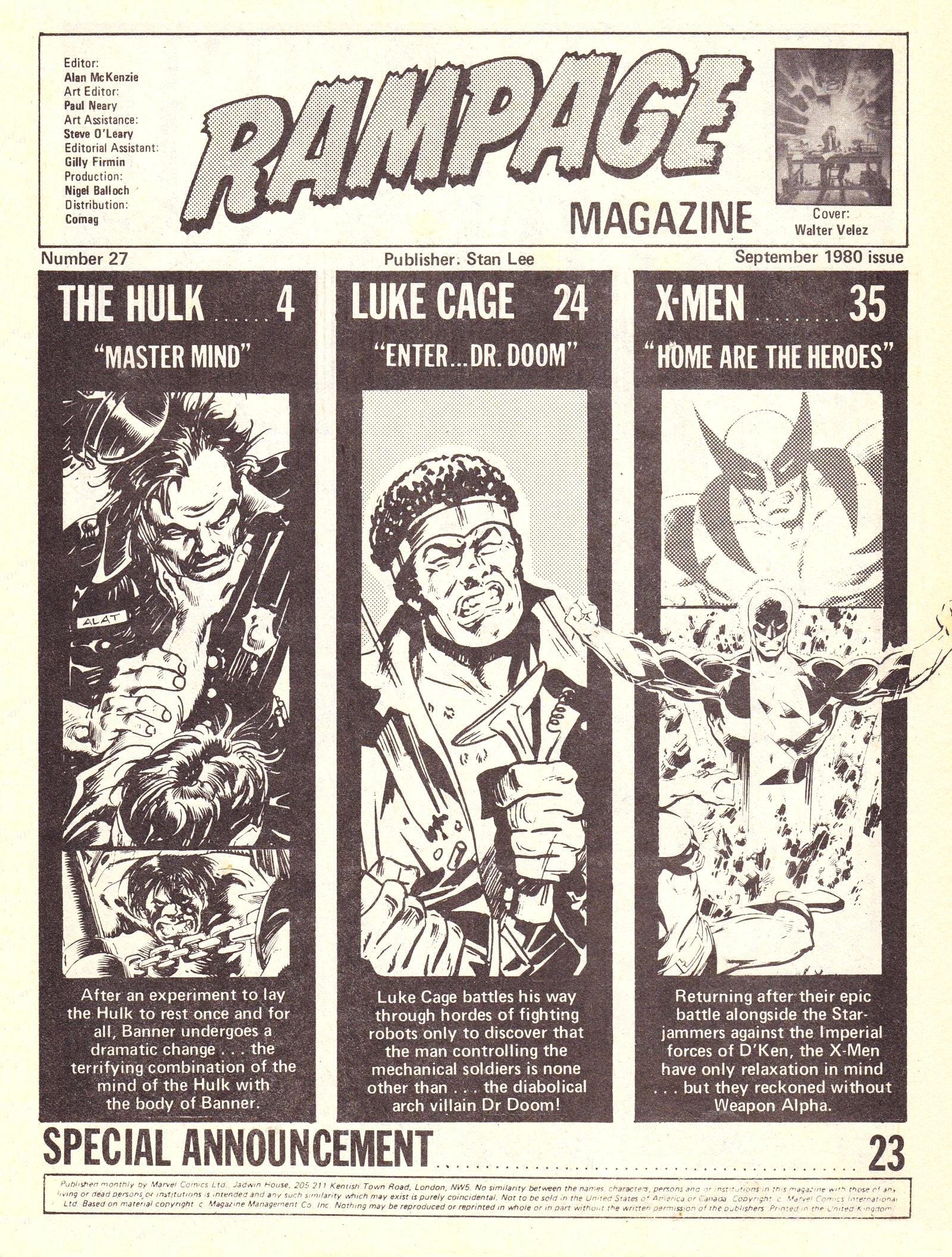 Read online Rampage Monthly comic -  Issue #27 - 3